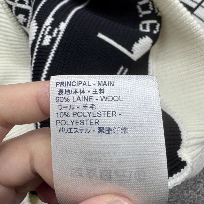 Louis Vuitton Louis Vuitton Music Sheet Wool Sweater Size US XS / EU 42 / 0 - 5 Thumbnail