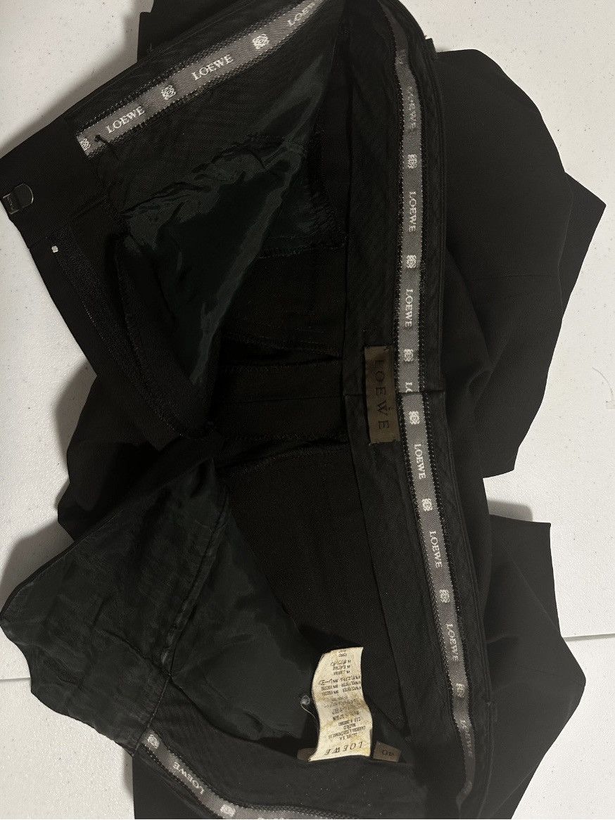 Loewe Loewe Trousers - Made in Spain (Madrid Atelie) Size 26" / US 2 / IT 38 - 3 Thumbnail