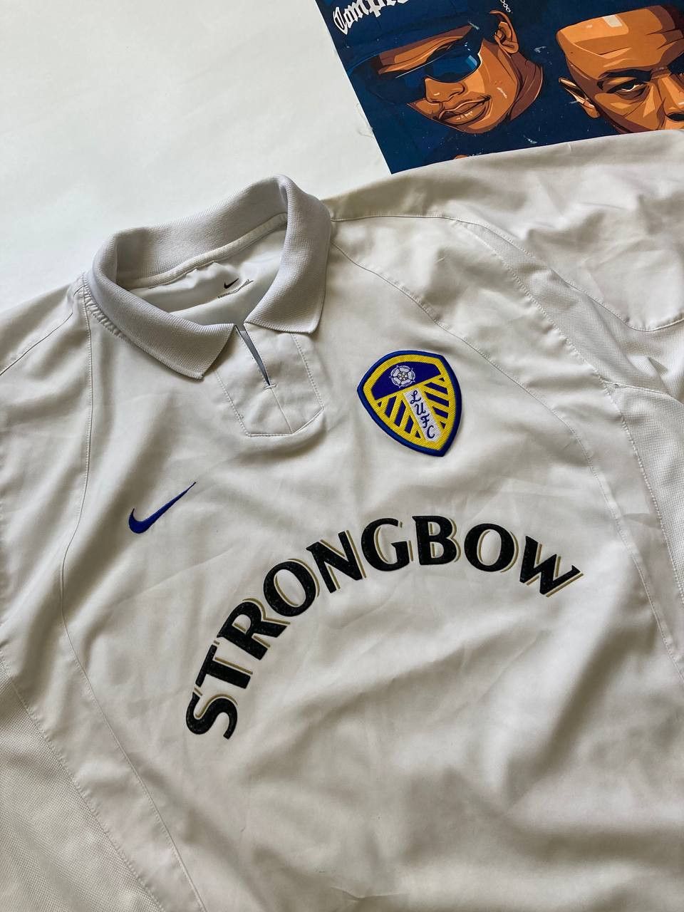 Nike Vintage Leeds United Home Jersey 2002 2003 Size US L / EU 52-54 / 3 - 2 Thumbnail