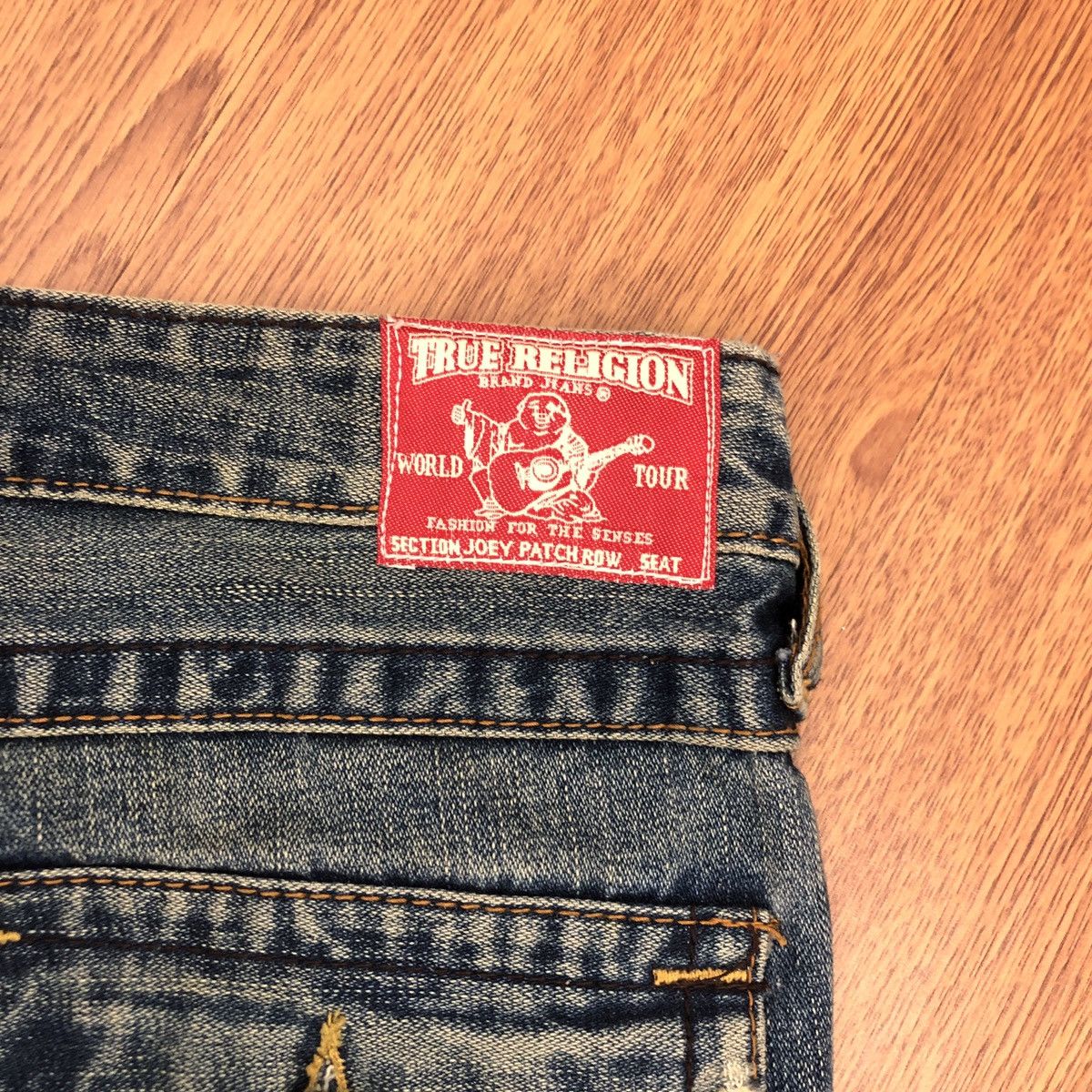True Religion × Vintage True Religion patchwork jeans Size 30" / US 8 / IT 44 - 6 Thumbnail