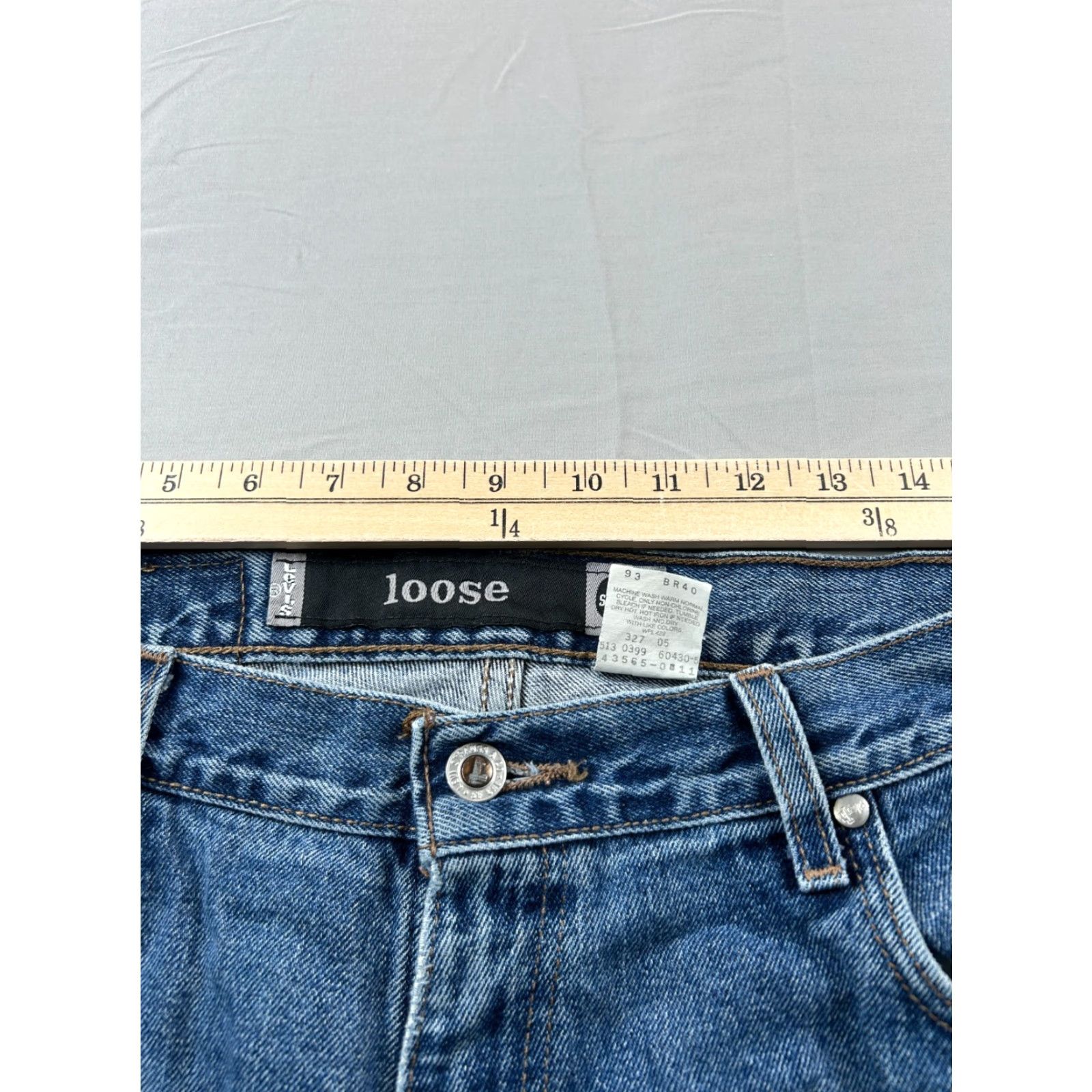 Levi's VINTAGE Levi's Silvertab Jeans Mens 34x36 Blue Loose 90s Denim Y2K Relaxed 5-Pocket Brand: Levi's Boys Mens Girls Size US 34 / EU 50 - 8 Thumbnail