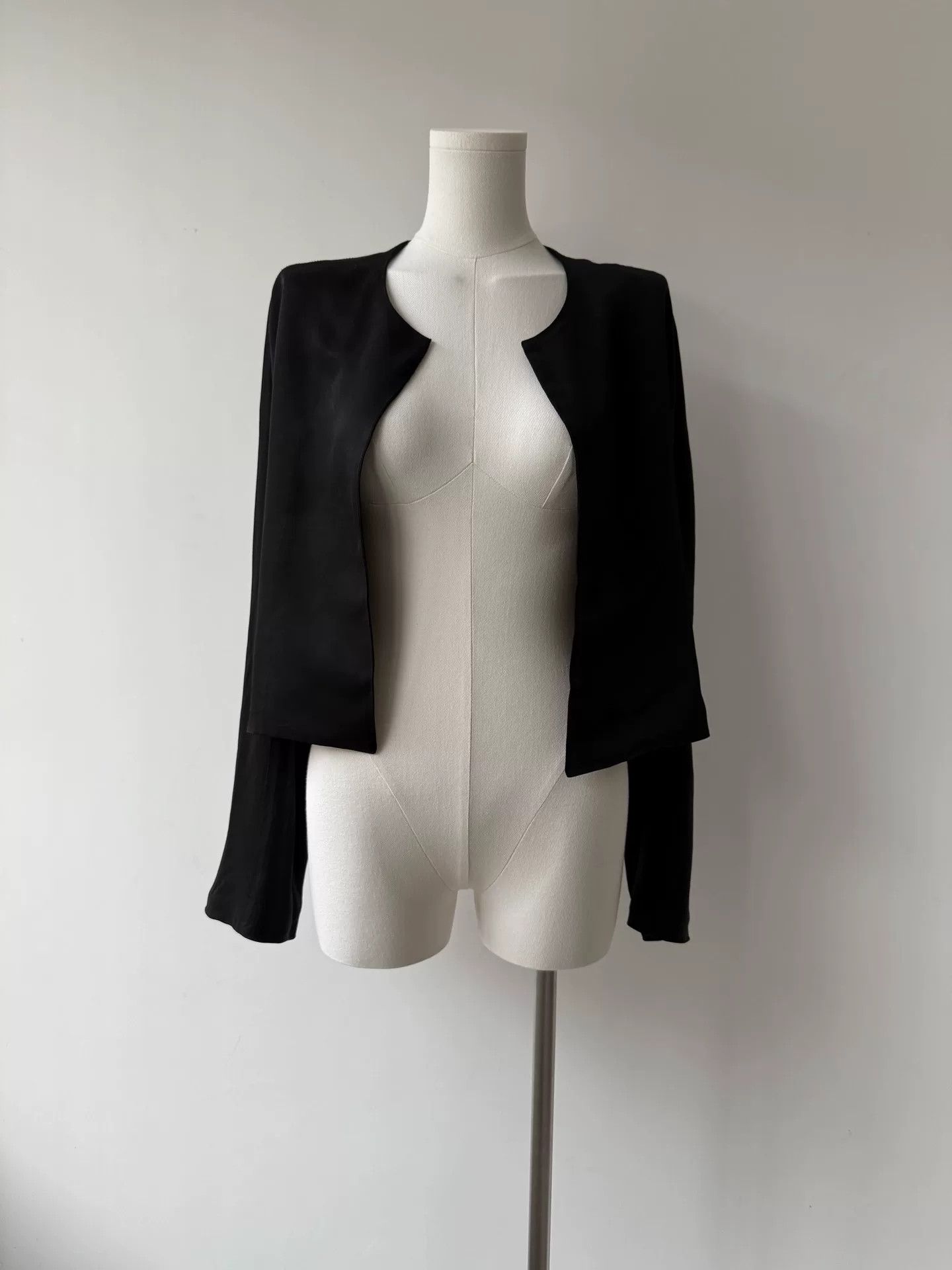 Y's yohji yamamoto y's silk cardigan jacket Size S / US 4 / IT 40 - 1 Thumbnail
