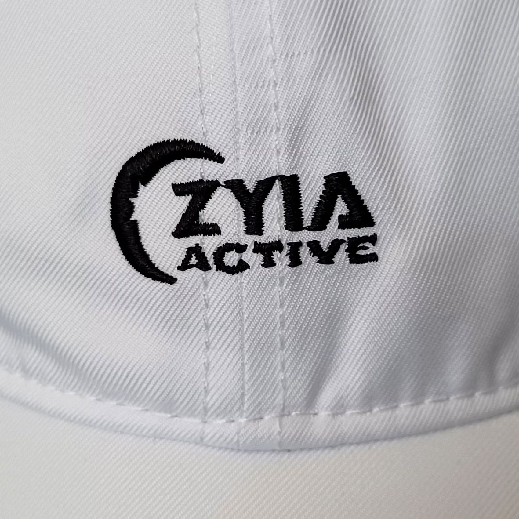 Vintage Zyia Active Womens Adjustable White Classic Baseball Cap Hat Size ONE SIZE - 7 Thumbnail