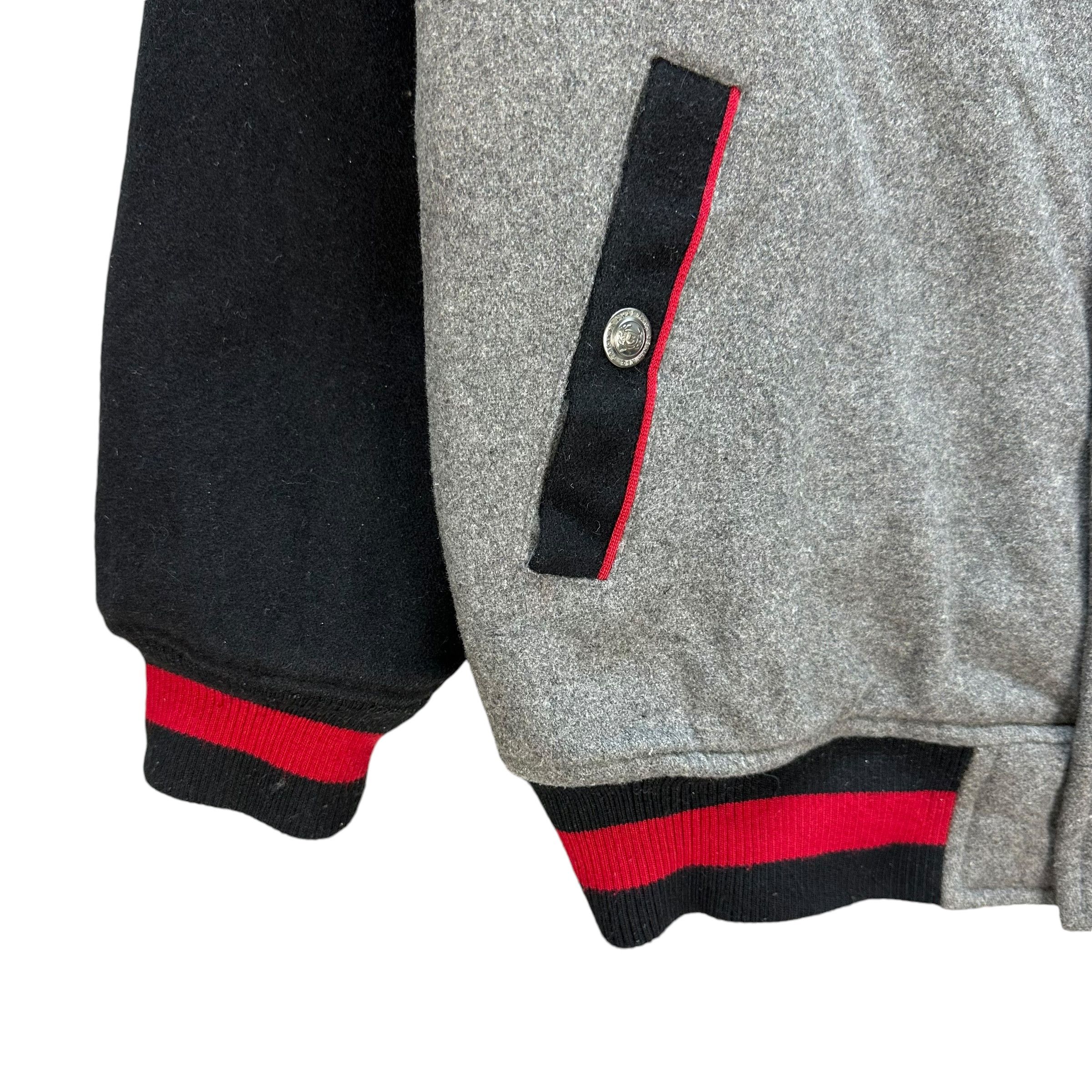 Phat Farm PHAT FARM Spellout Big Logo Wool Varsity Jacket #A53-1229 Size US M / EU 48-50 / 2 - 9 Thumbnail