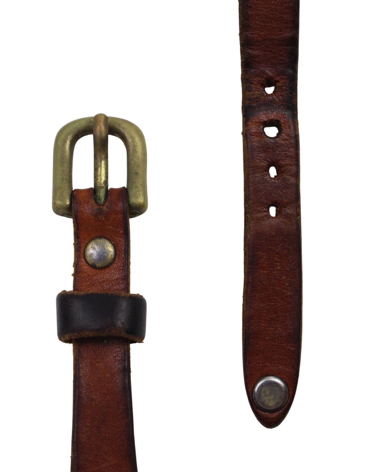 Japanese Brand 2000S FUUCA (フウカ) BRANCH HANDCRAFTED LEATHER QUARTZ WATCH Size ONE SIZE - 3 Thumbnail