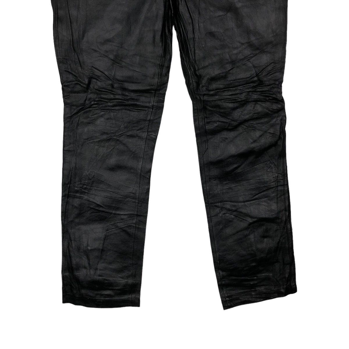 Genuine Leather 🔥Rare Genuine Leather Work Pants Union Made by Method Japan Size US 29 - 4 Thumbnail