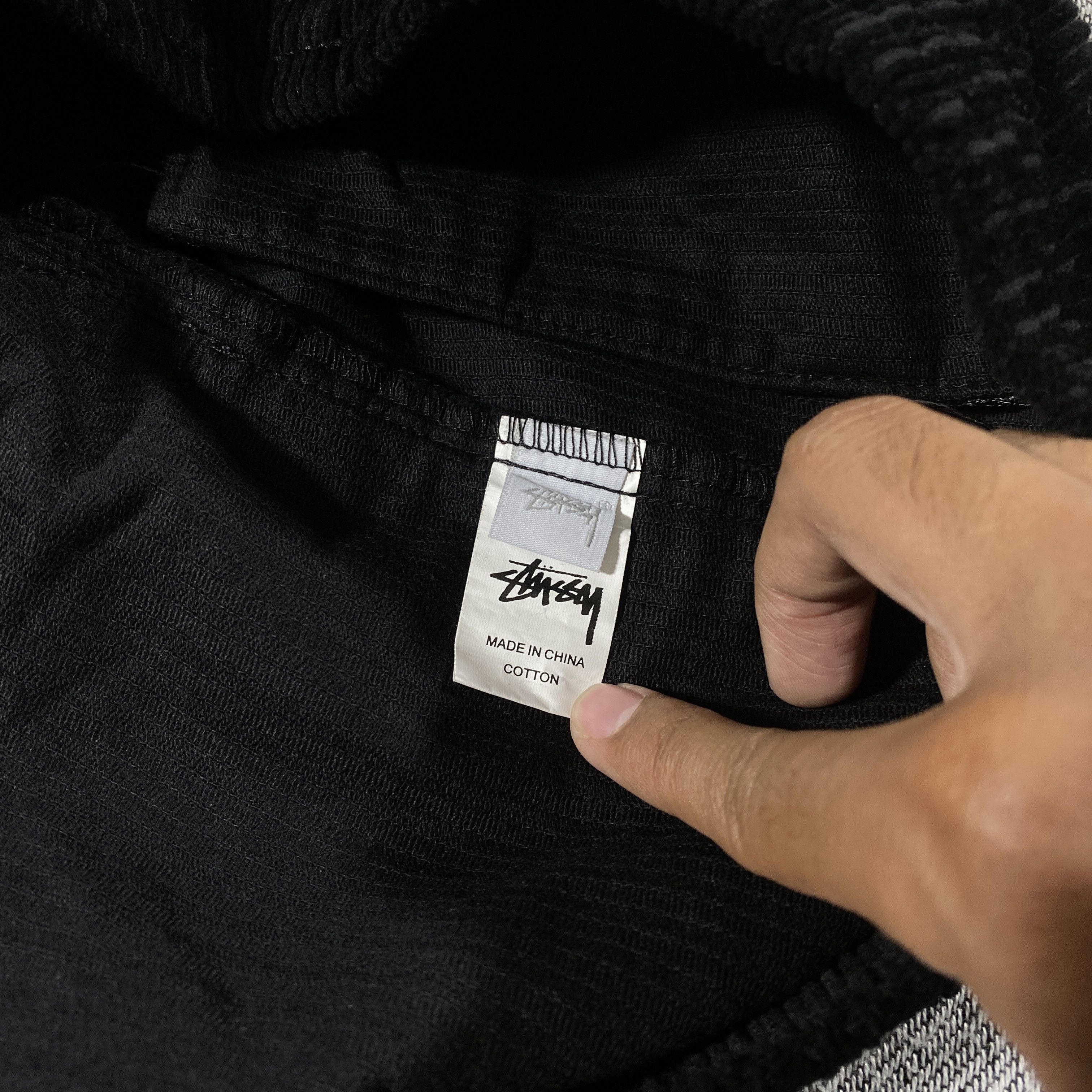 Stussy stussy black logo corduroy shorts size 32 Size US 32 / EU 48 - 6 Thumbnail