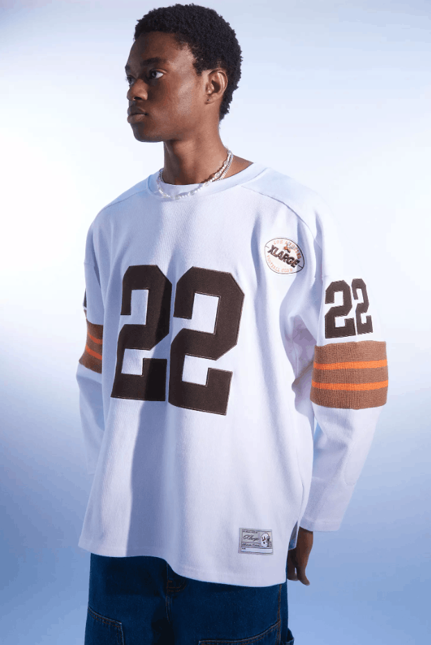 Xlarge XLARGE Football Longsleeve Tshirt Size US XL / EU 56 / 4 - 1 Thumbnail