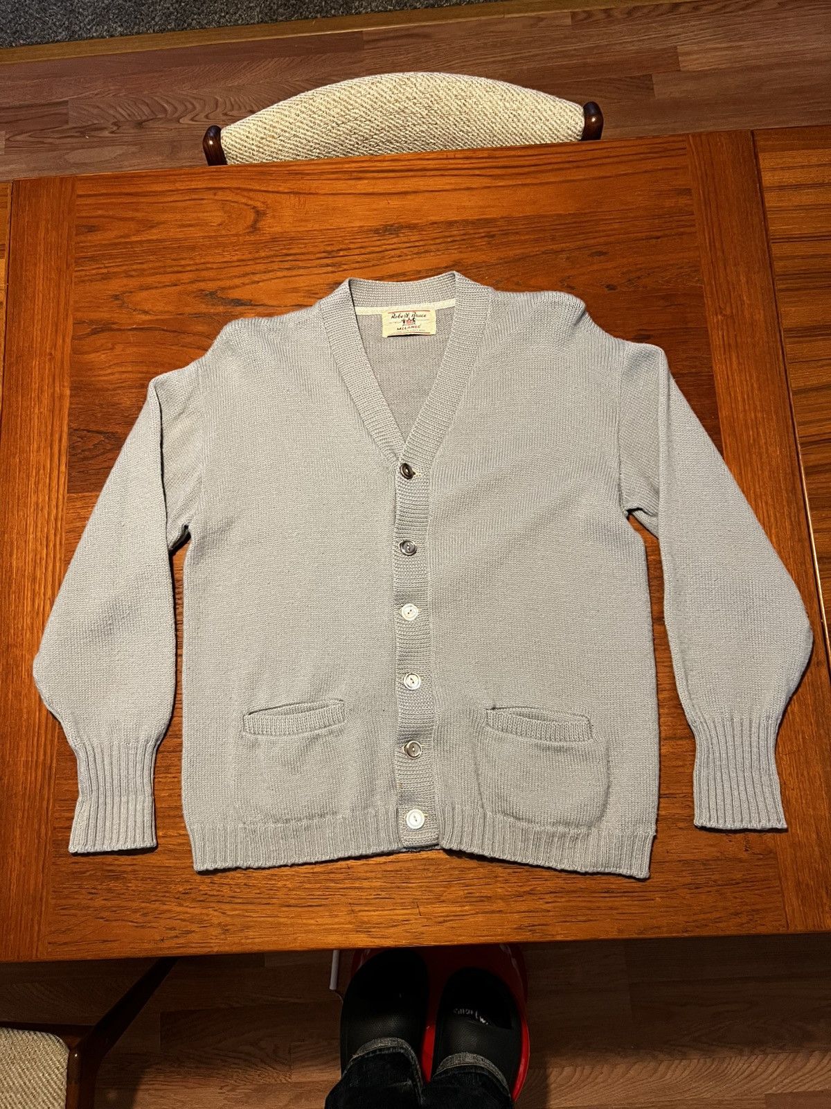 Robert Bruce Vintage 1960s Robert Bruce cardigan sweater Size US M / EU 48-50 / 2 - 1 Thumbnail