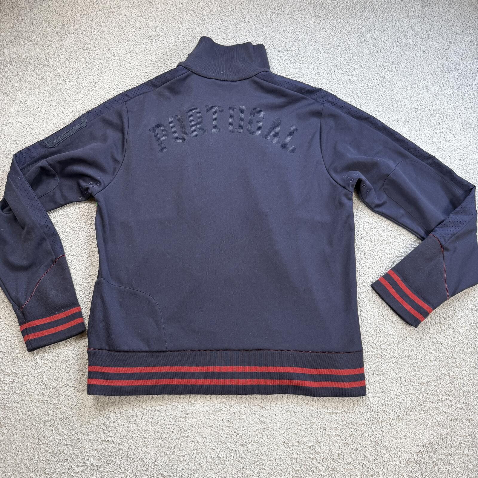 Puma Puma Portugal National Team 2006 World Cup Track Jacket Mens Size US XXL / EU 58 / 5 - 2 Thumbnail