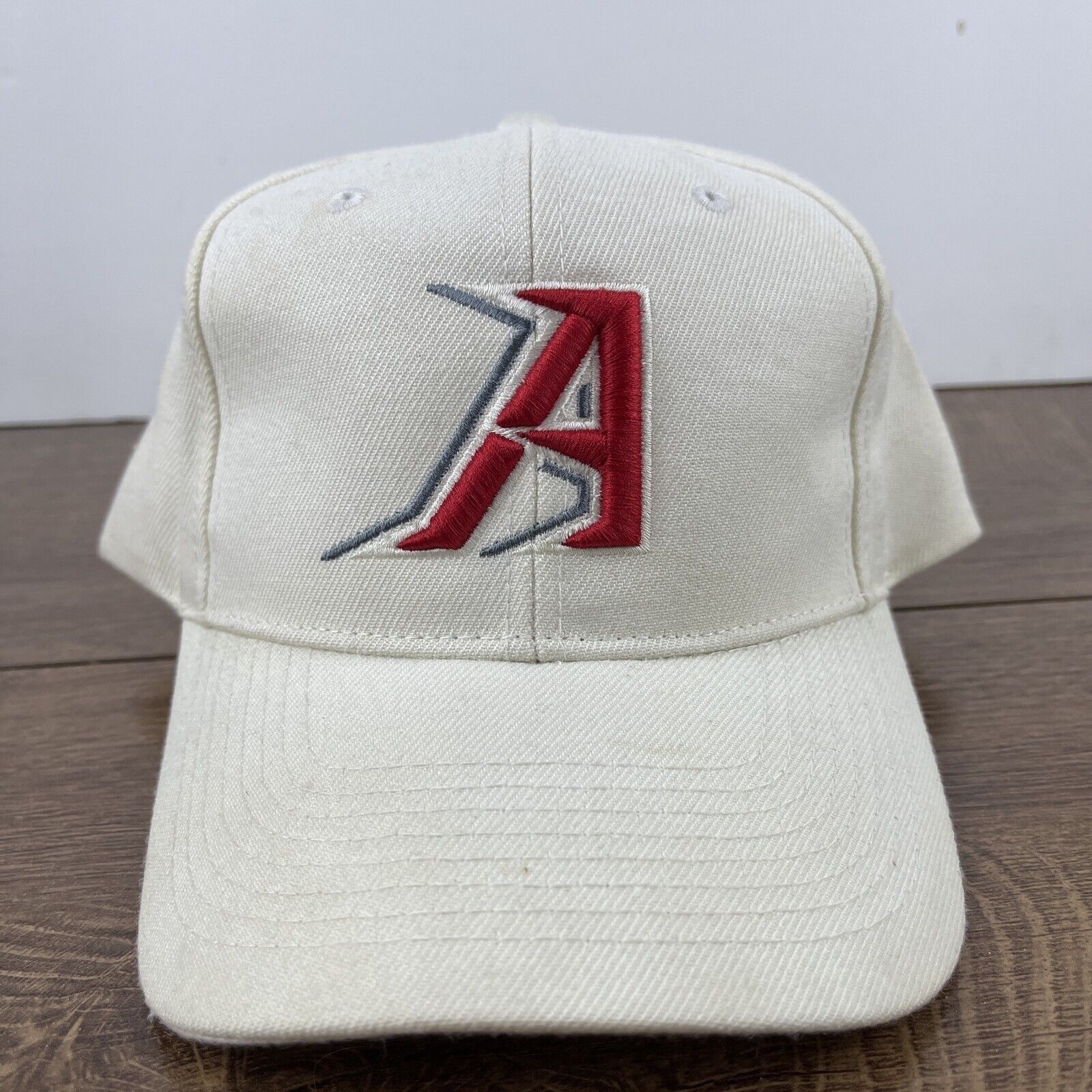 Other Aces Little Leage A Hat White Hat Adjustable Snapback Adult Size ONE SIZE - 4 Thumbnail