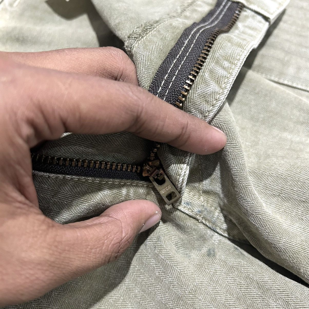 Orslow Vintage Orslow Cargo Pants Olive Green Size US 29 - 3 Thumbnail