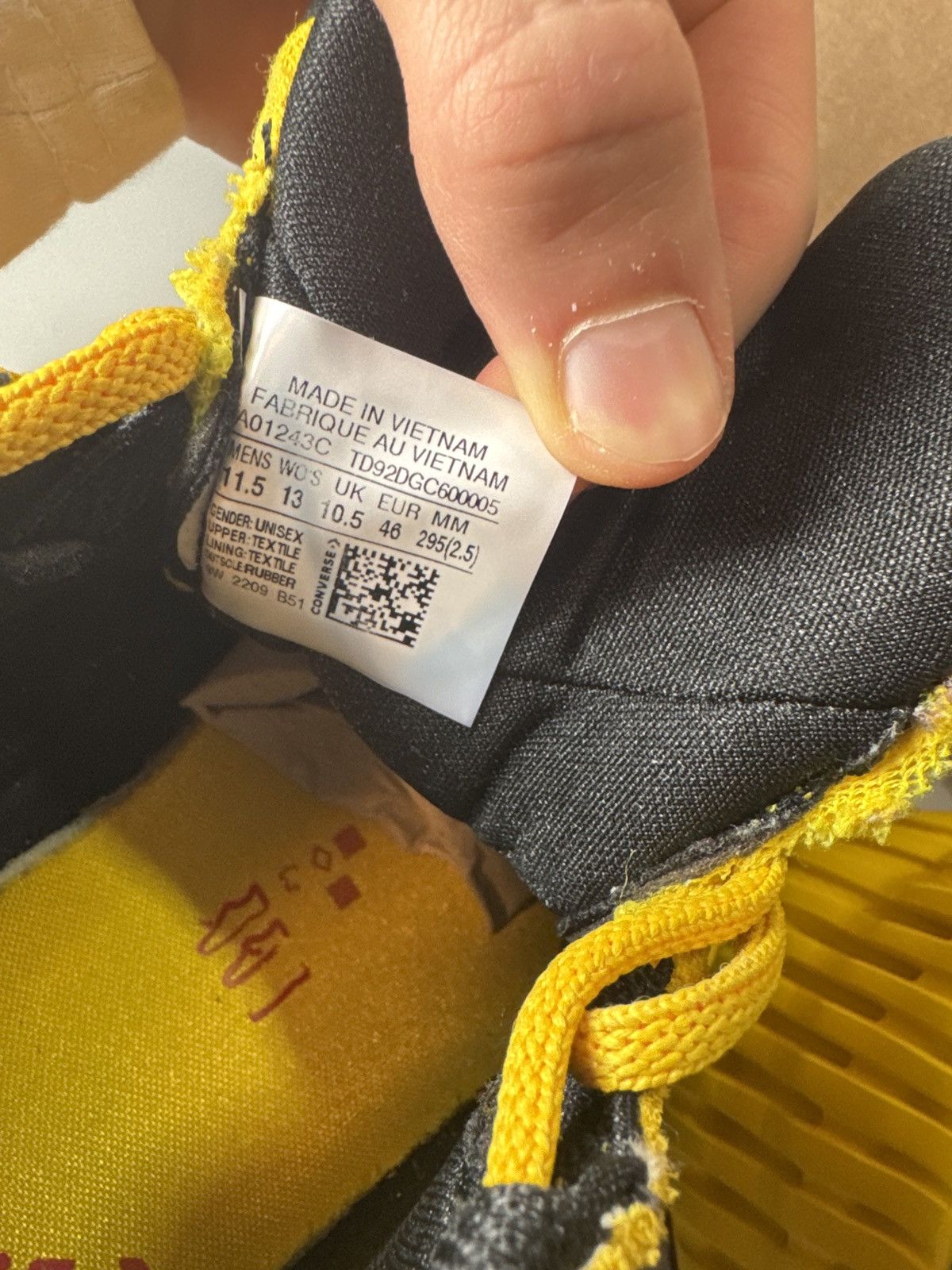 Converse × Nike All star bb prototype cx Size US 11.5 / EU 44-45 - 2 Thumbnail