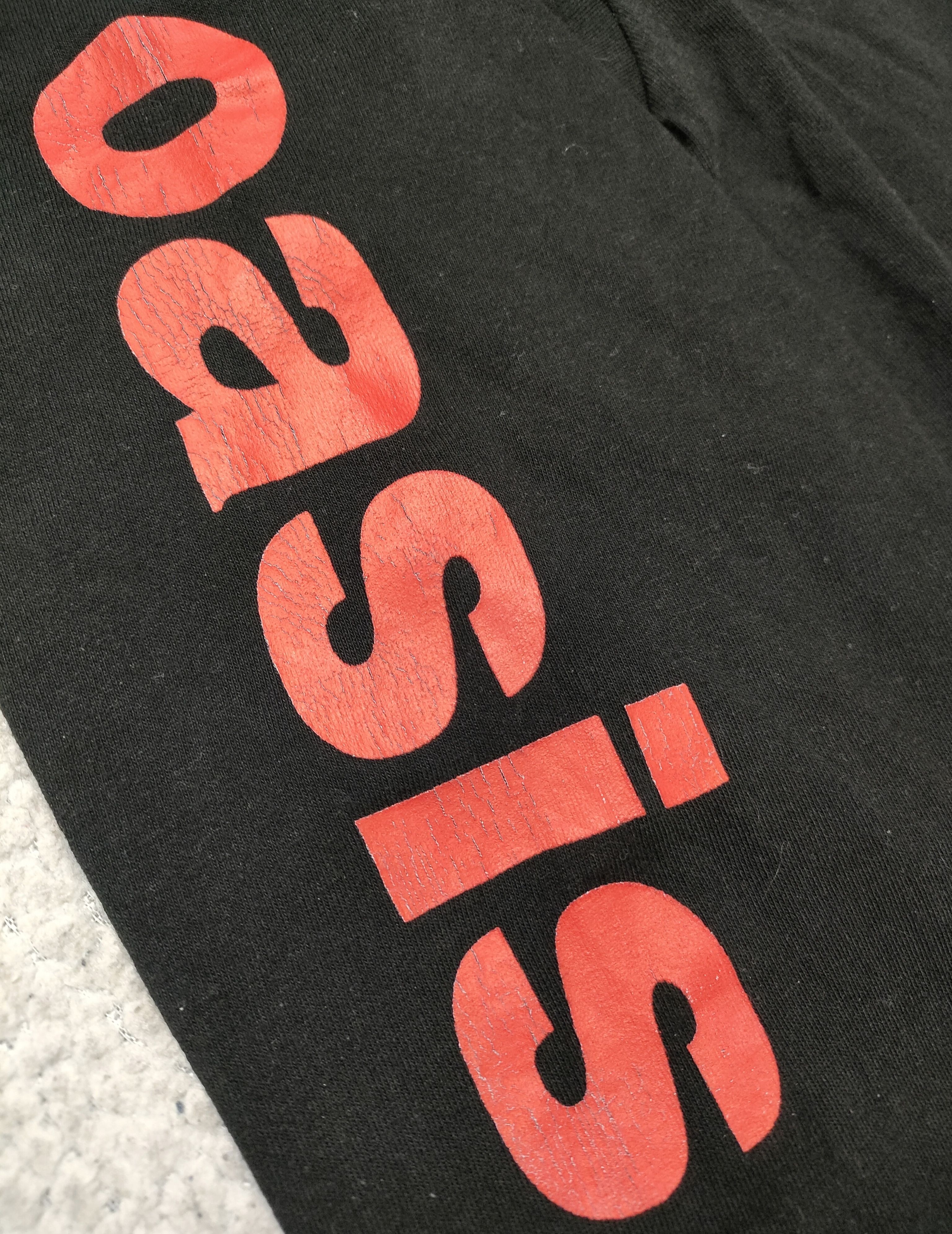 Band Tees 90s OASIS 'Shakermaker' Long Sleeve Vintage Tee Size US XL / EU 56 / 4 - 4 Thumbnail