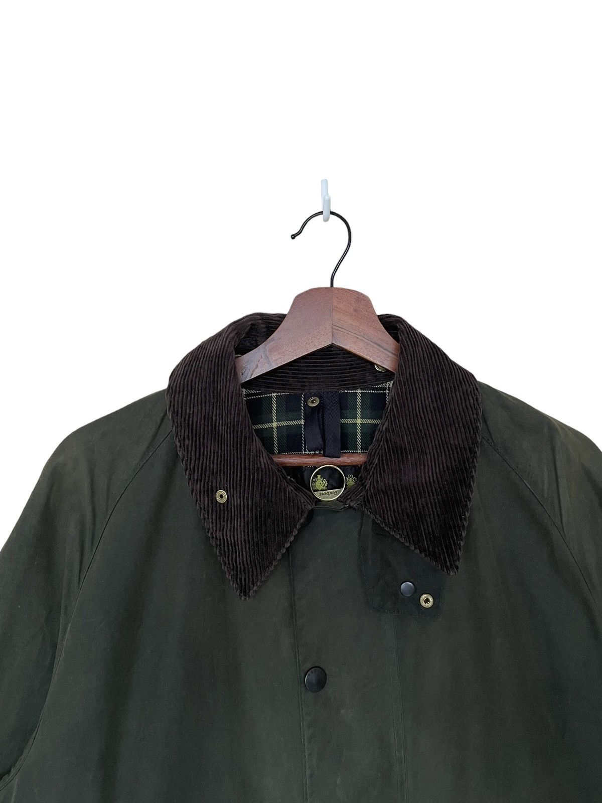 Barbour × Vintage Vintage Brand Barbour Wax Jacket 1990s Size US L / EU 52-54 / 3 - 9 Thumbnail