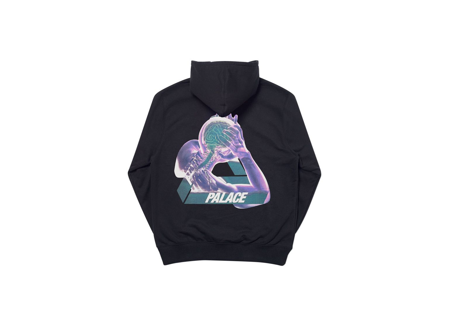 💚 2020 Palace Tri-Gaine Hoodie Black Medium NEW