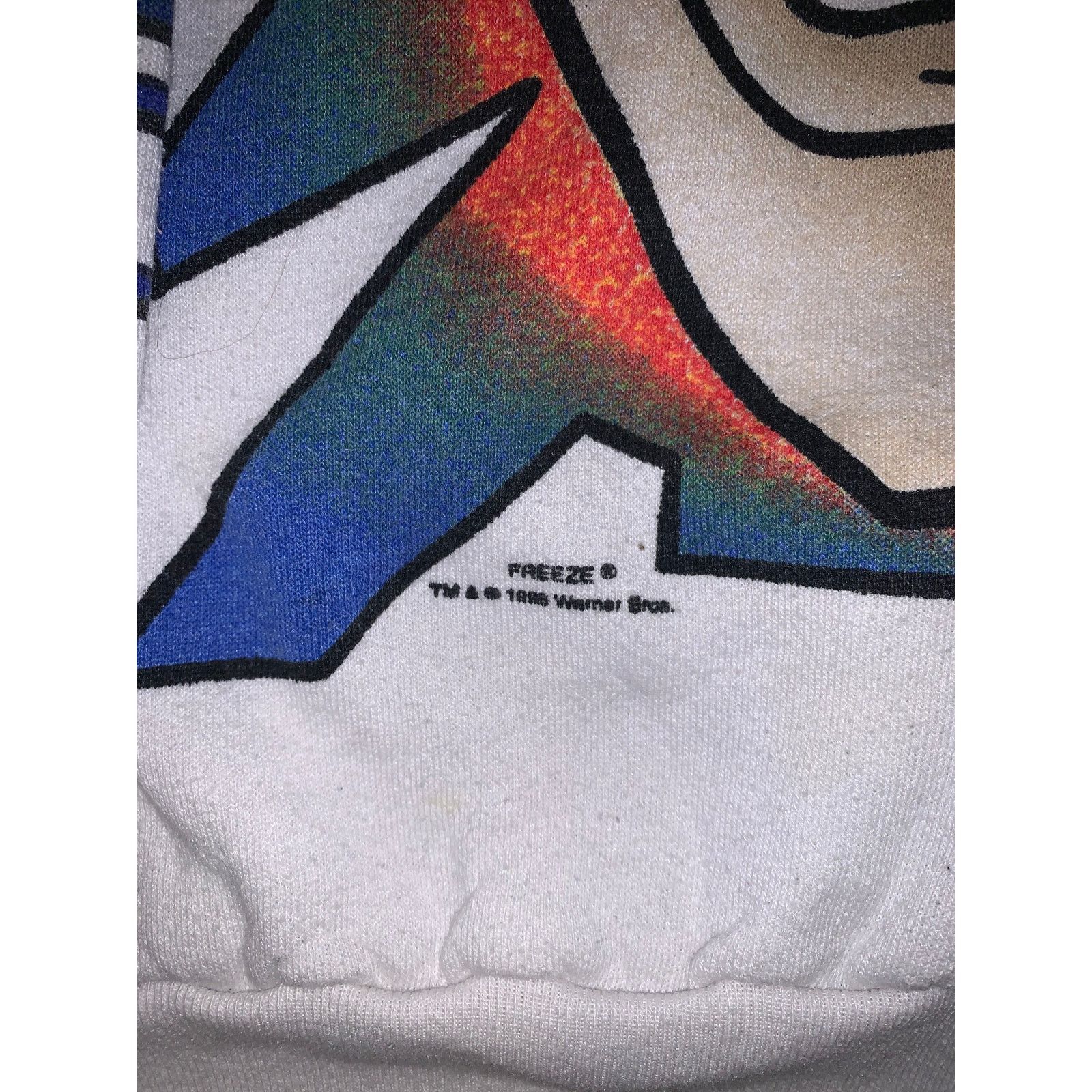 Vintage Vintage Looney Tunes Taz Sweater White L/M Size US L / EU 52-54 / 3 - 5 Thumbnail