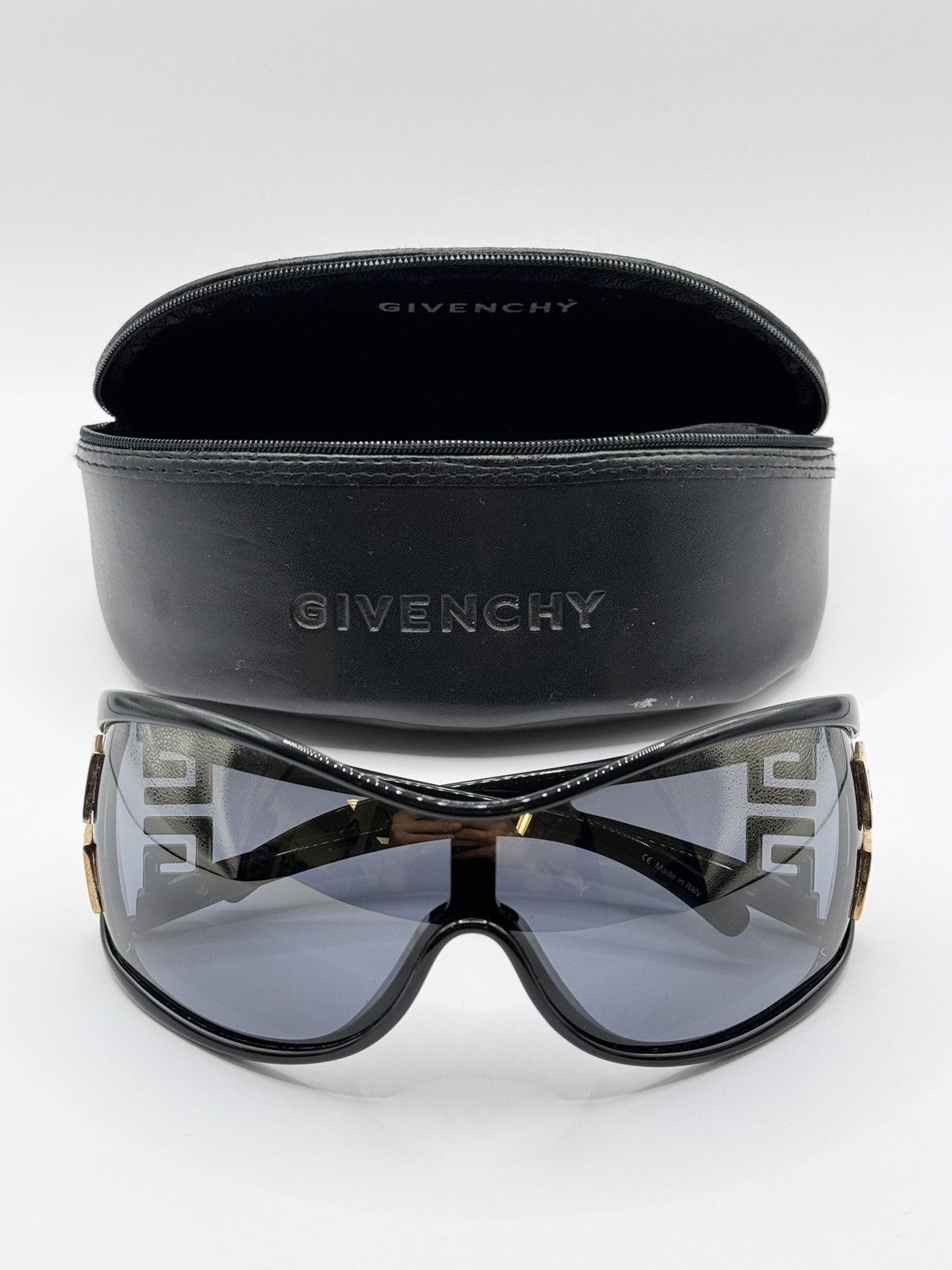 Max Mara ORSOLA MM0083 52F Sunglasses Dark Havana Shield Frame, Brown Lenses Max Mara ORSOLA MM0083 52F Sunglasses Dark Havana Shield main image 3