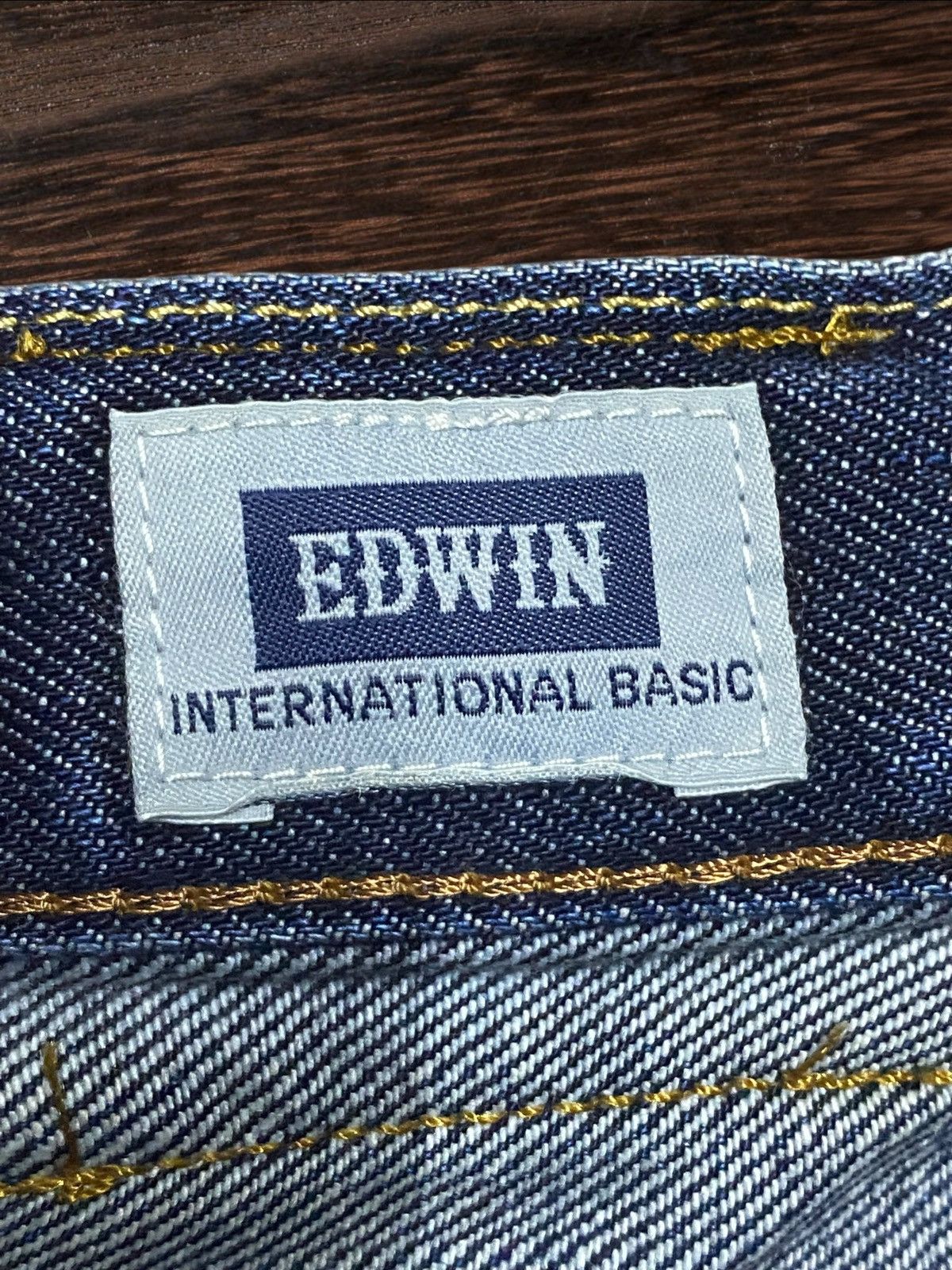 Edwin Vintage Japanese Brand Edwin 402 Fade DistressedLoose Jeans Size US 35 - 18 Thumbnail