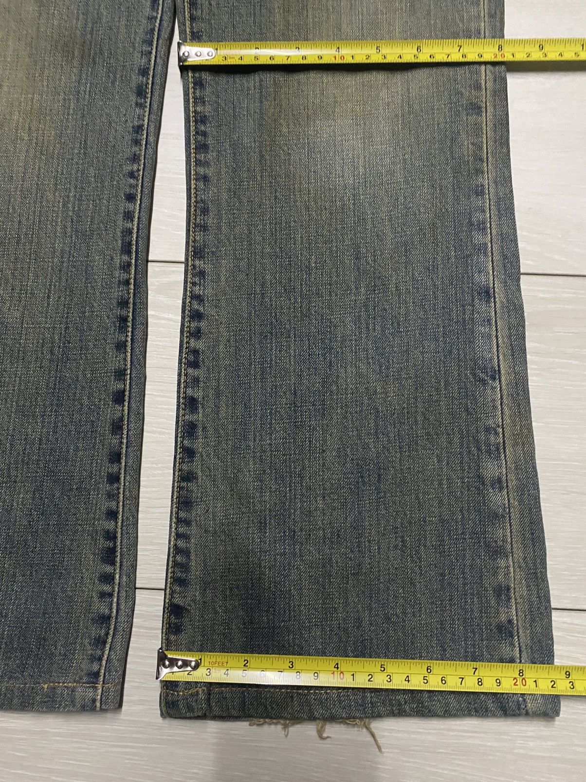 Wrangler Wrangler Authentic Western Geams Grunge Mud Wash Flare Jean Size US 30 / EU 46 - 14 Thumbnail