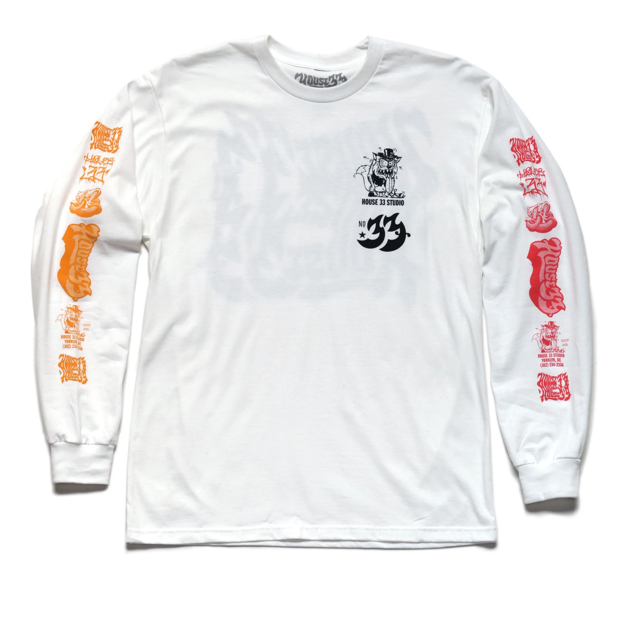 Jeremy Dean HOUSE 33 aka WOBF aka JEREMY DEAN Wavy LS XL Size US XL / EU 56 / 4 - 2 Thumbnail