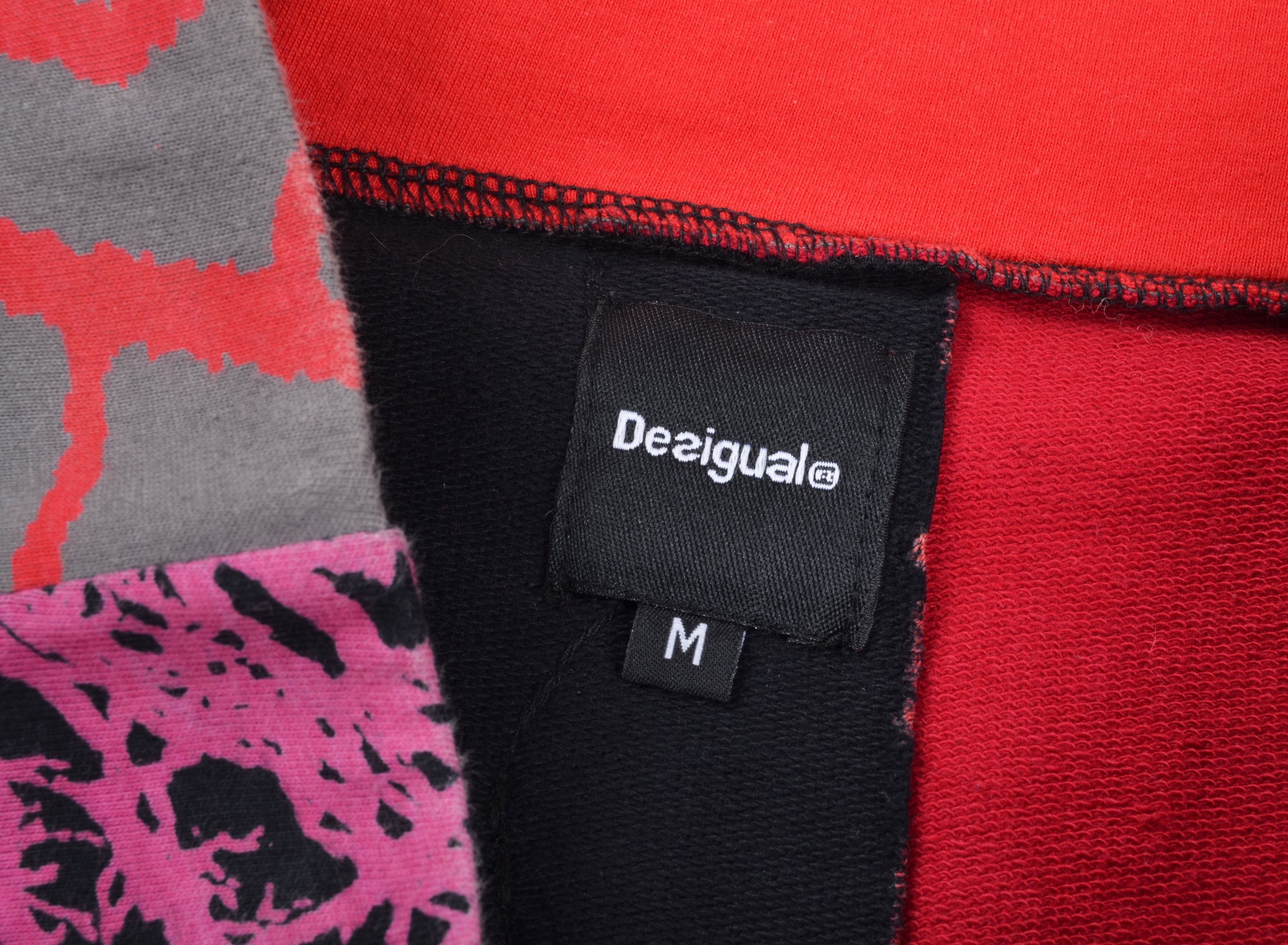 Desigual Desigual Y2K Graphic Print Grunge Dragon A-Line Skirt Size 32" / US 10 / IT 46 - 9 Thumbnail