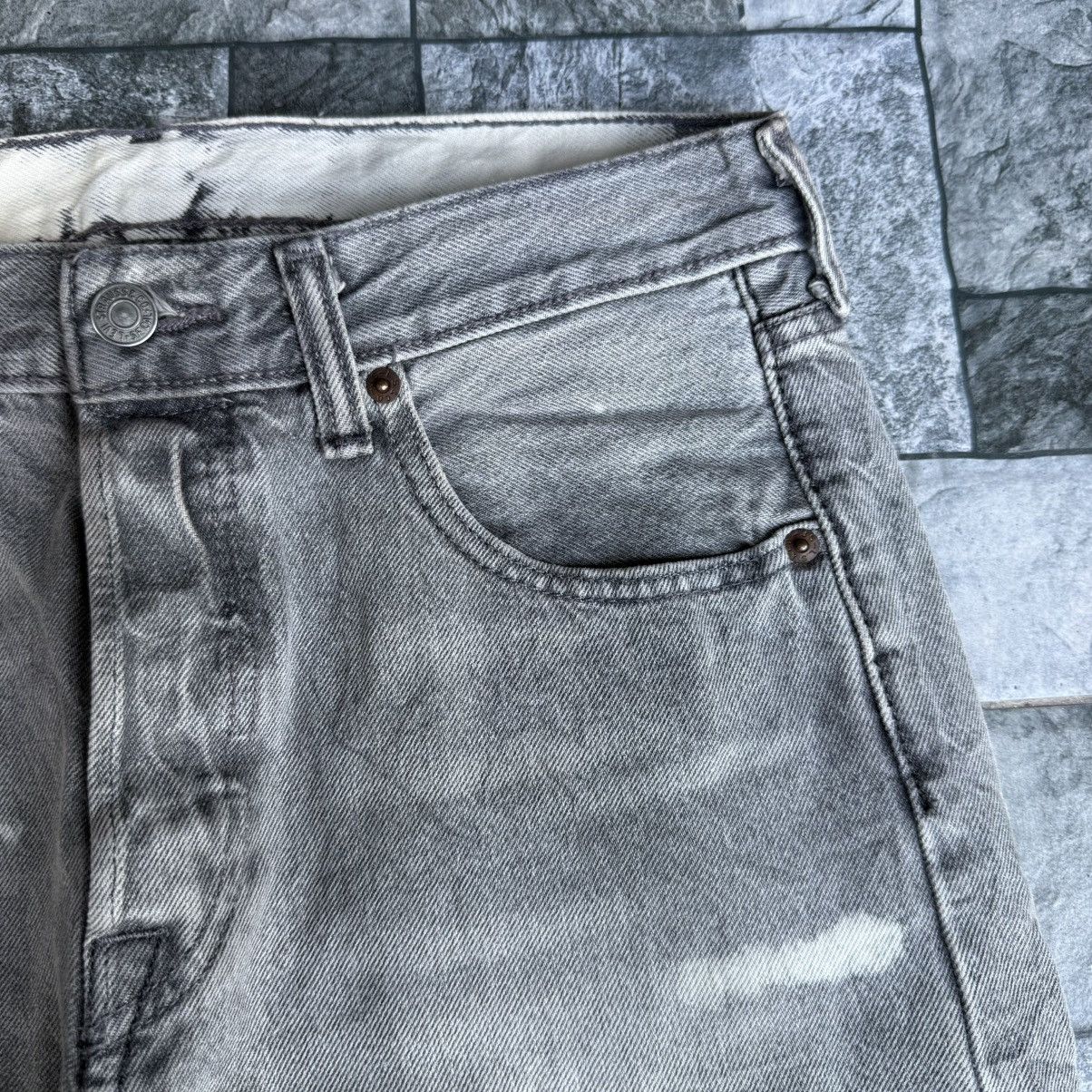 Levi's Levi's 501 Button Fly Faded Black Denim Jean Pants W30 Size US 30 / EU 46 - 8 Thumbnail