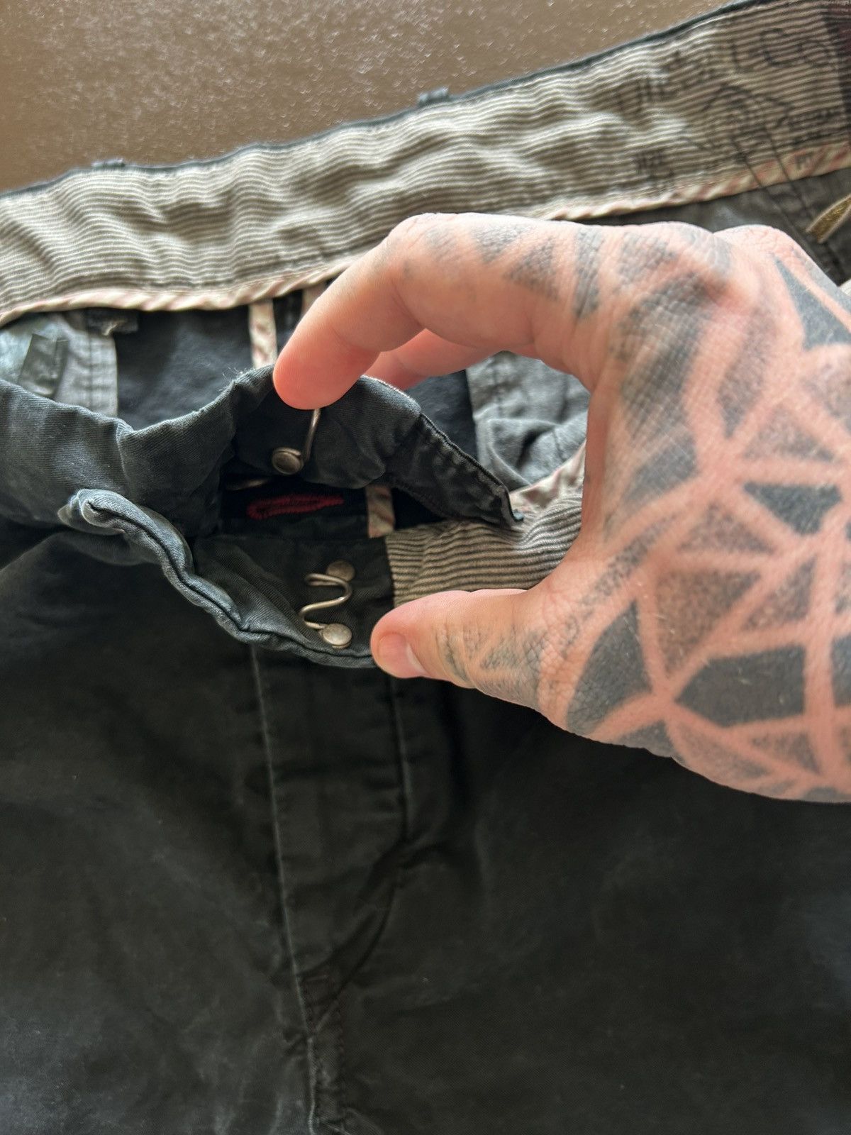Diesel RARE Diesel co Triple Closure Casual Tactical Pants Black Size US 34 / EU 50 - 5 Thumbnail