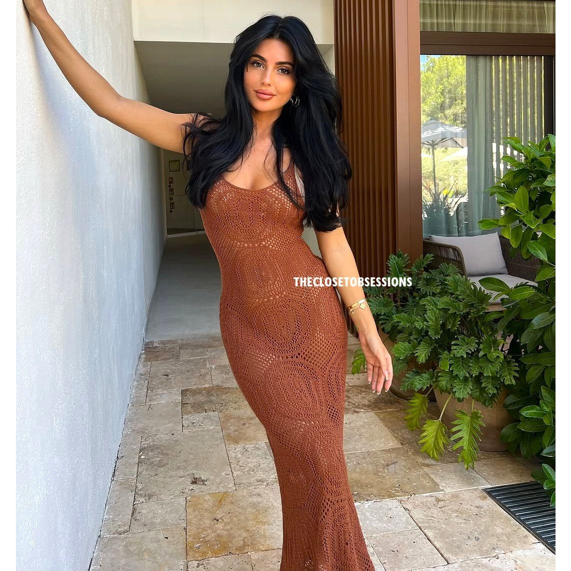 Mango MANGO BLOGGER FAVE!!! Knit Maxi Dress NWT Size M / US 6-8 / IT 42-44 - 2 Thumbnail