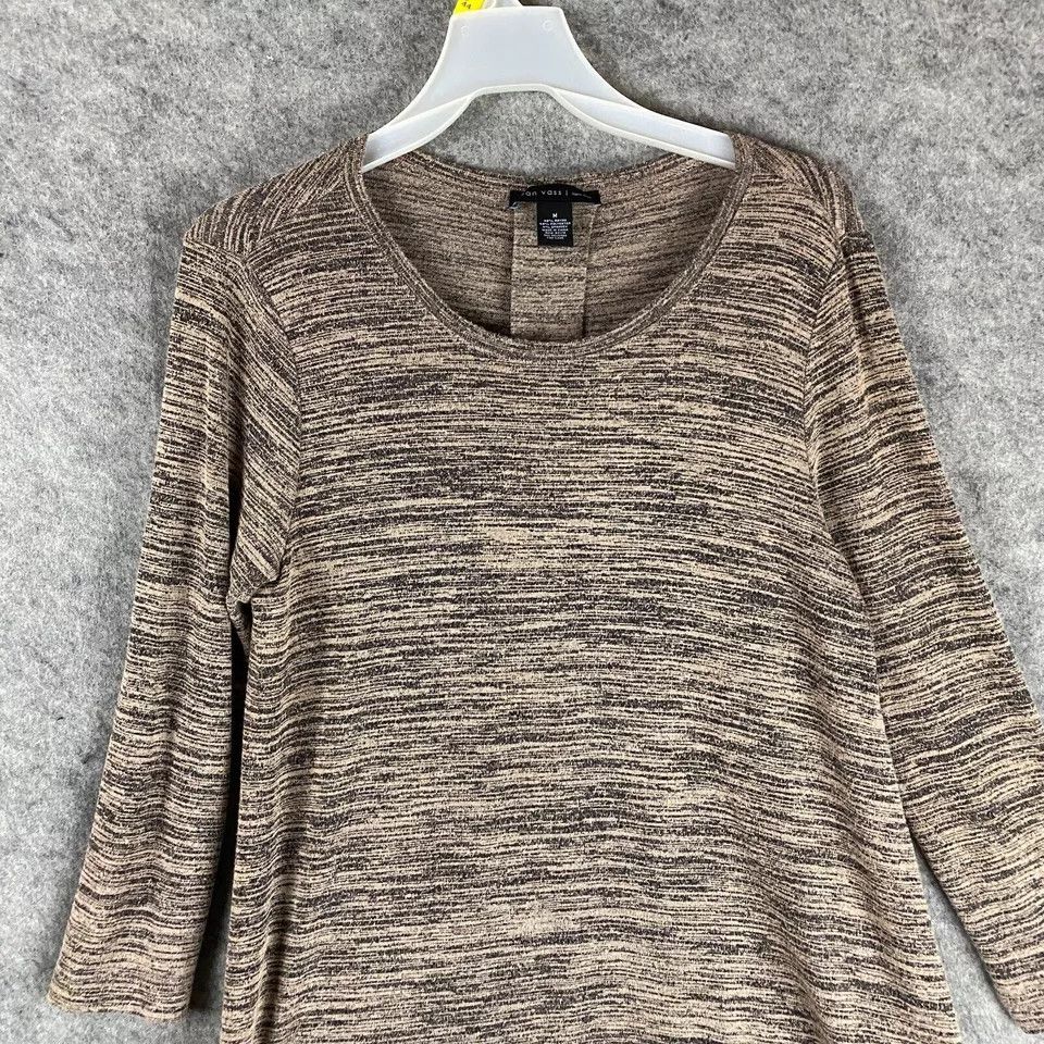 Other Joan Vass Blouse Medium Women's Pullover Tan Adults M Size M / US 6-8 / IT 42-44 - 2 Thumbnail