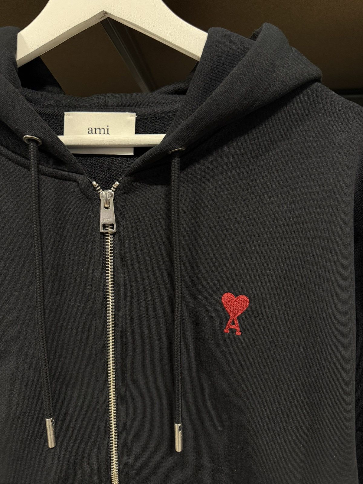 AMI Ami Paris Zip Logo Hoodie NEW Size US S / EU 44-46 / 1 - 2 Thumbnail