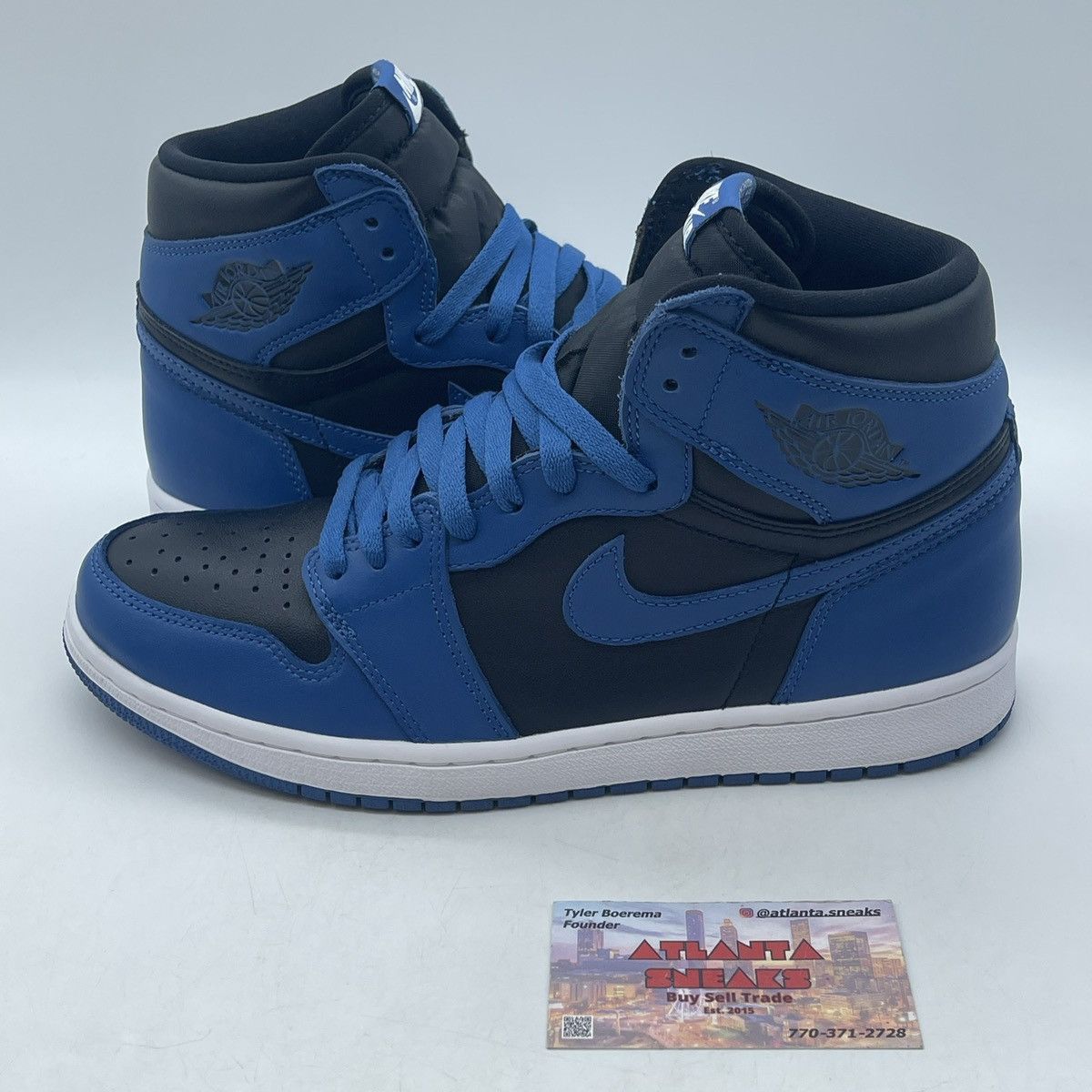 Jordan Brand Air Jordan 1 high dark marine blue Size US 9.5 / EU 42-43 - 1 Thumbnail