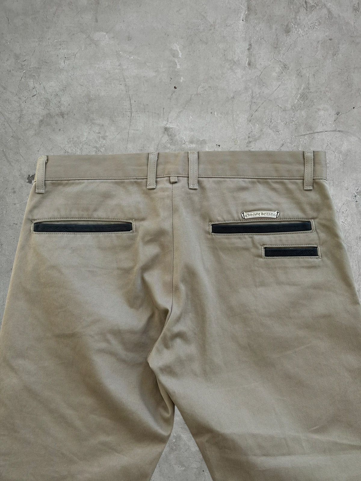 Chrome Hearts Chrome Hearts Khaki Chino Pants Size US 34 / EU 50 - 8 Thumbnail