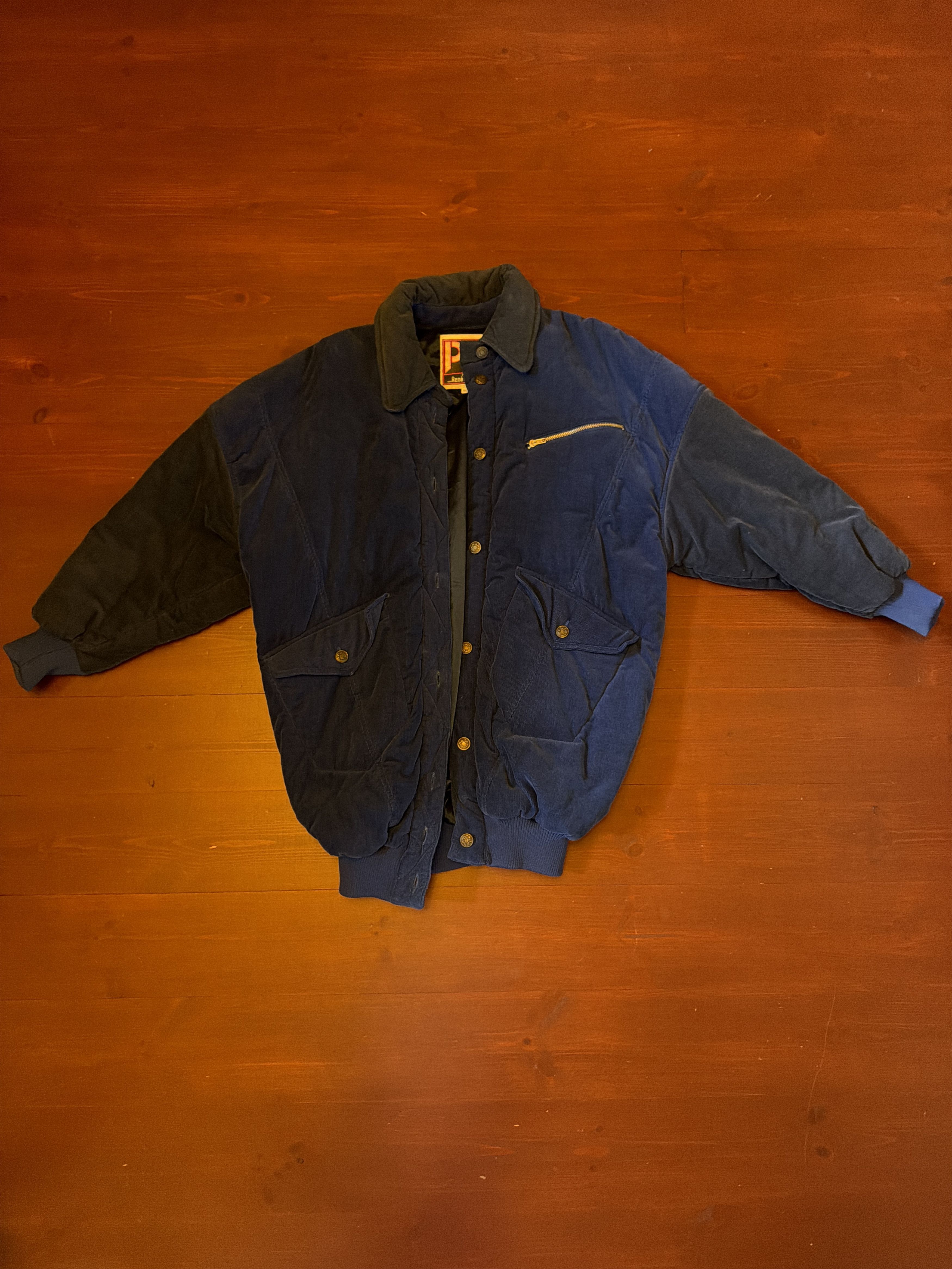 Other Vintage René Derhy Arkansans Corduroy Bomber Jacket Size US M / EU 48-50 / 2 - 4 Thumbnail