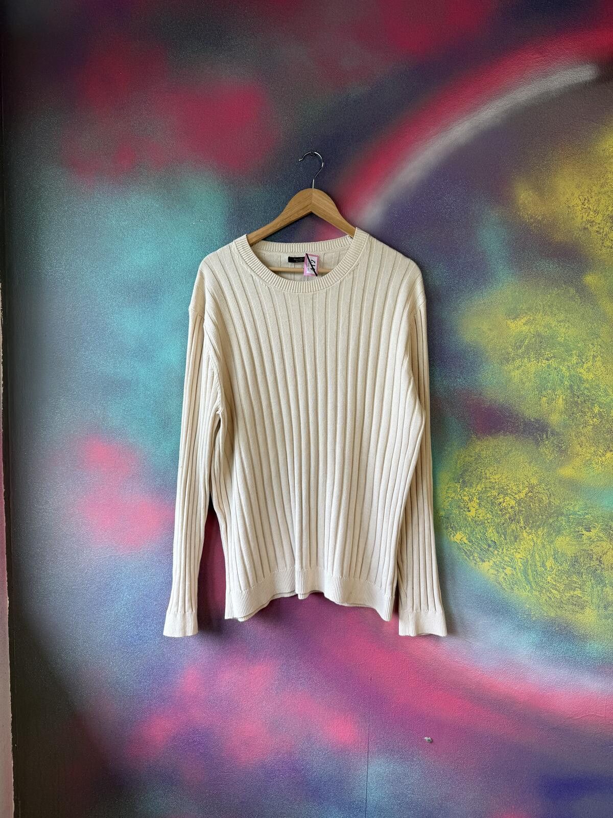 Other Massimo dutti cream ribbed knit jumper Size XL / US 12-14 / IT 48-50 - 1 Thumbnail