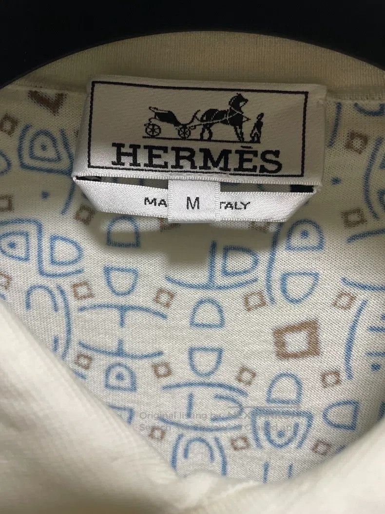Hermes Hermes Knit short-sleeve polo/t-shirt Size US M / EU 48-50 / 2 - 3 Thumbnail