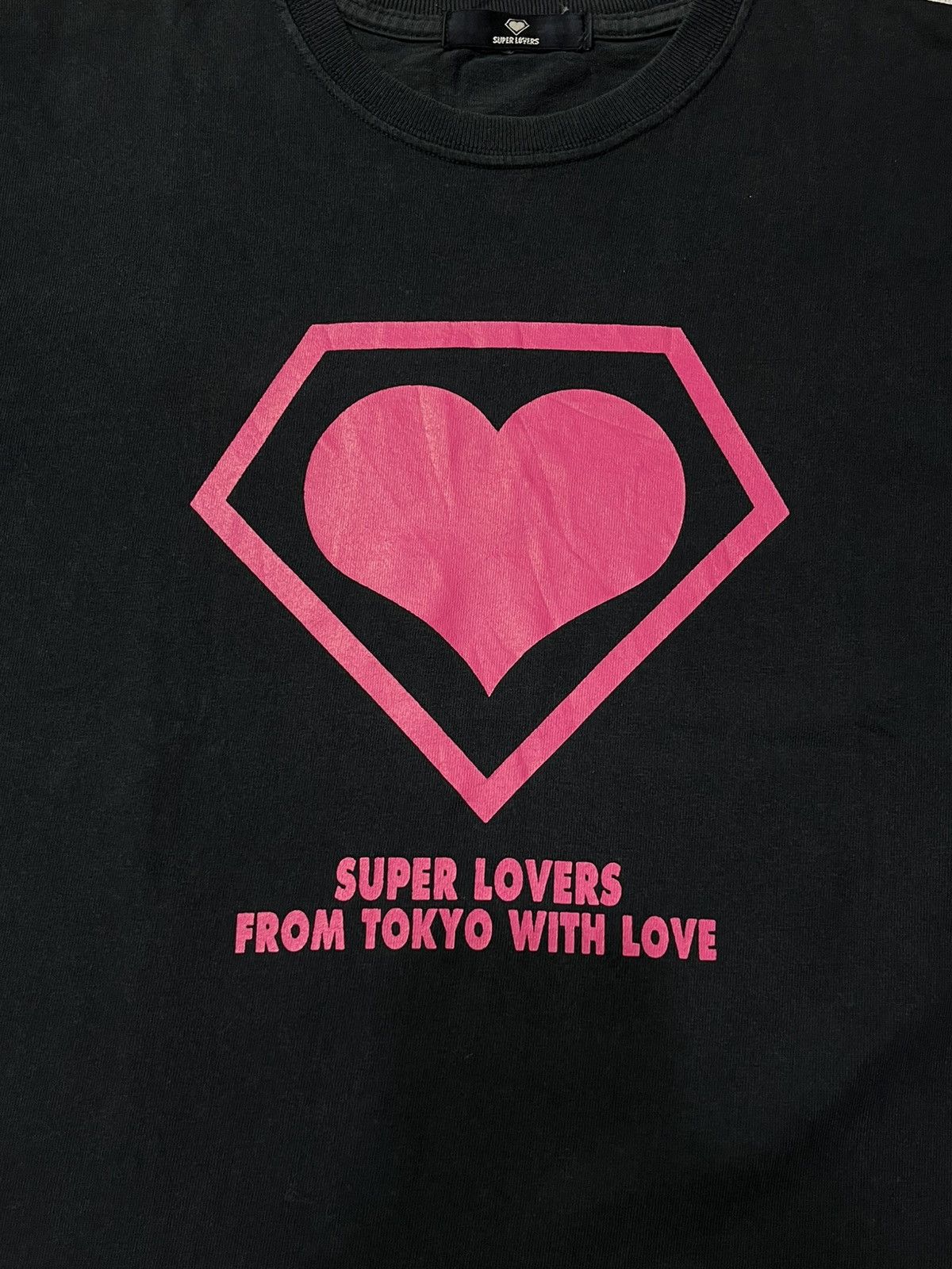 Japanese Brand 2000's SUPER LOVERS Tee World Tour hysteric Glamour Size US S / EU 44-46 / 1 - 4 Thumbnail
