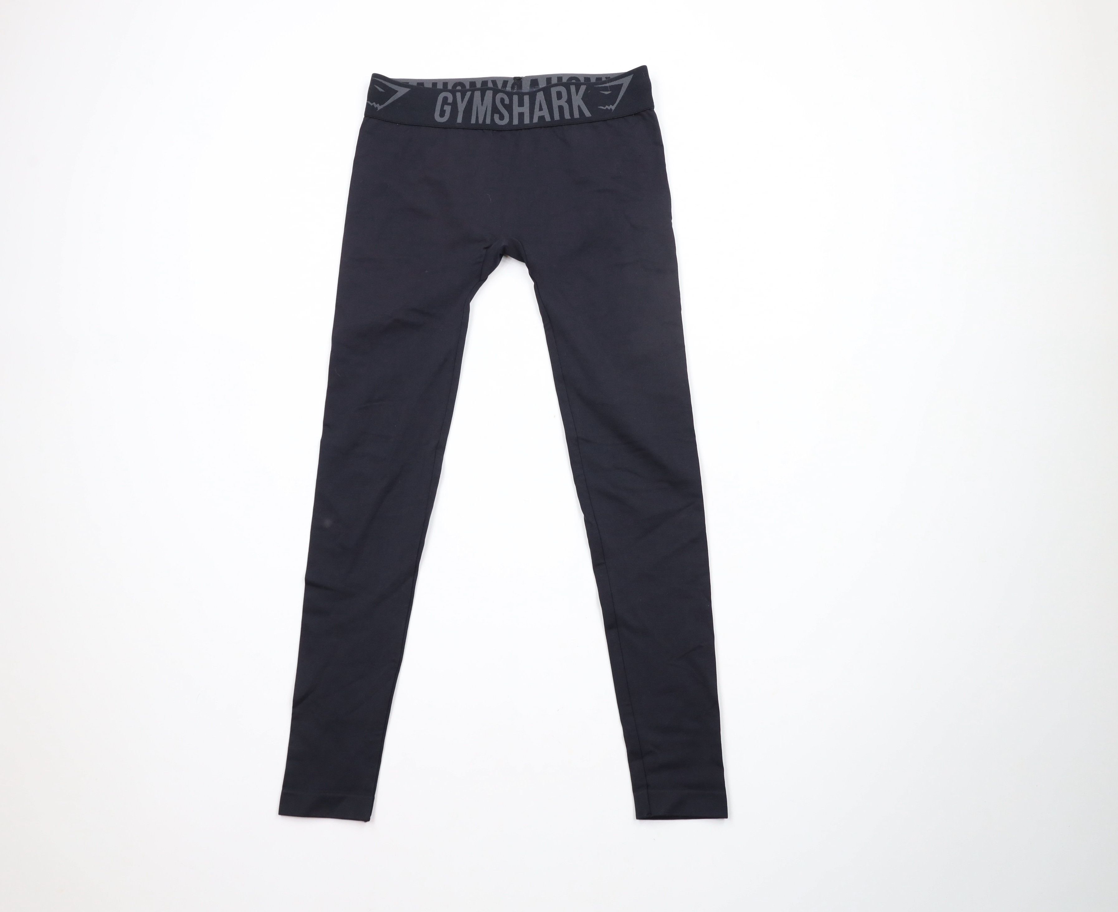 Gymshark × Vintage Gymshark Rise Gym Running Jogging Yoga Leggings Pants Black Size 26" / US 2 / IT 38 - 1 Thumbnail