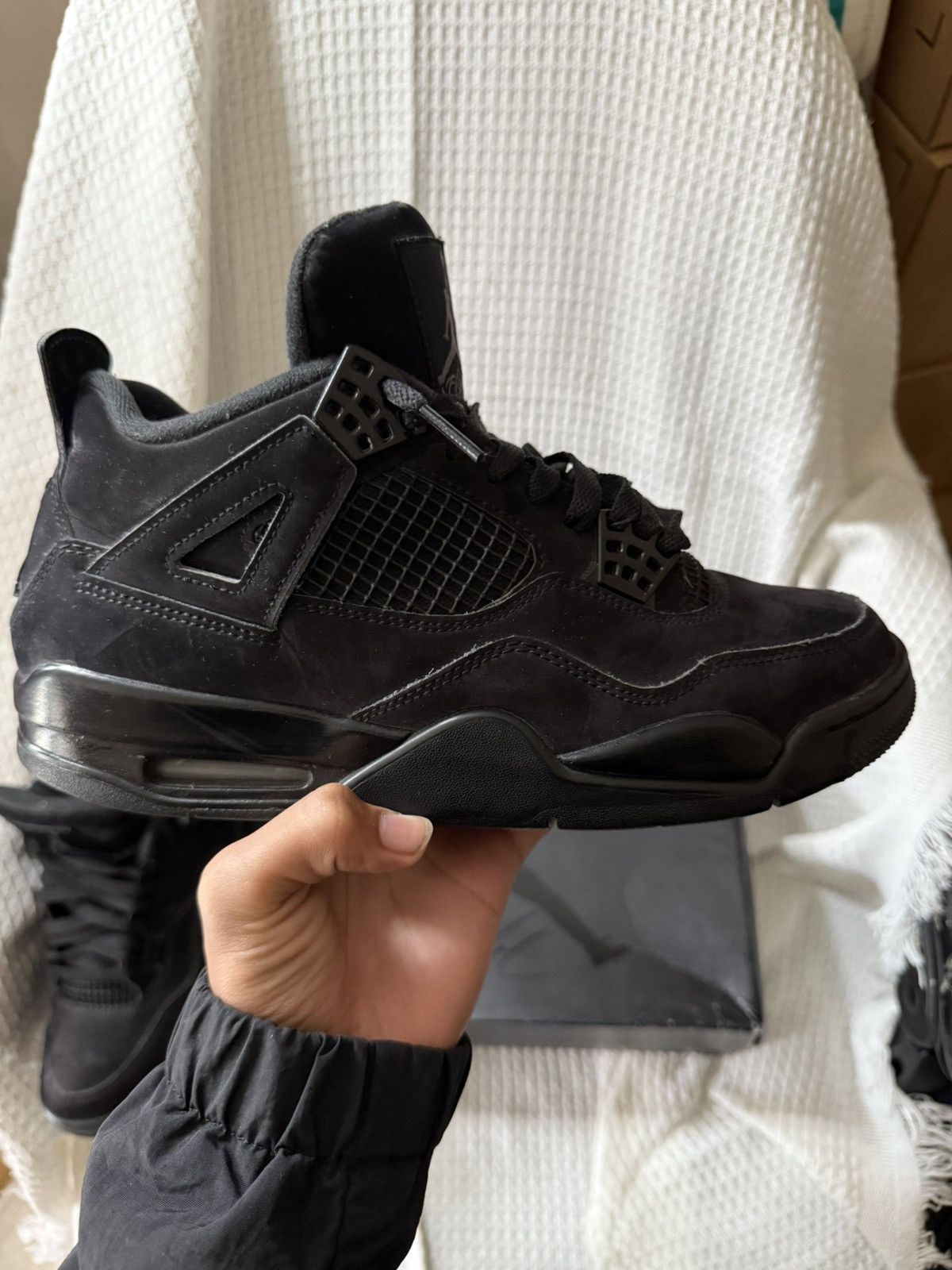 Jordan Brand Jordan 4 Retro Black cats 2020 Size US 9 / EU 42 - 5 Thumbnail