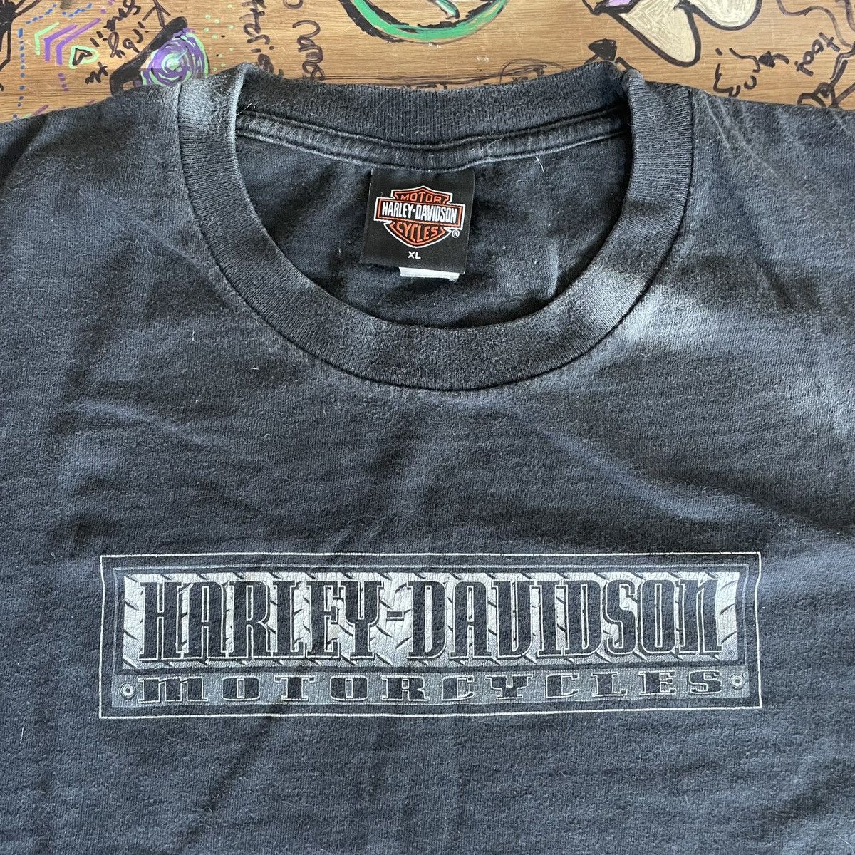 Harley Davidson × Vintage Harley Davidson T Shirt Size US XL / EU 56 / 4 - 2 Thumbnail