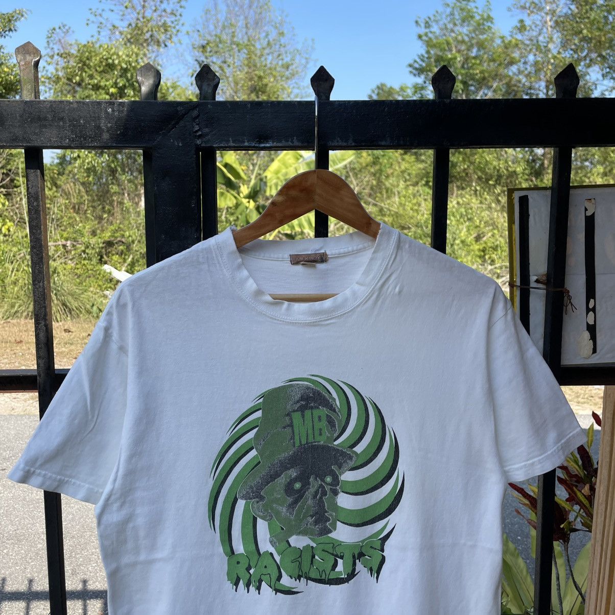 Japanese Brand 🔥🇯🇵Vintage Milkboy Frankenstein Racist Art Work Distress Tee Size US M / EU 48-50 / 2 - 4 Thumbnail