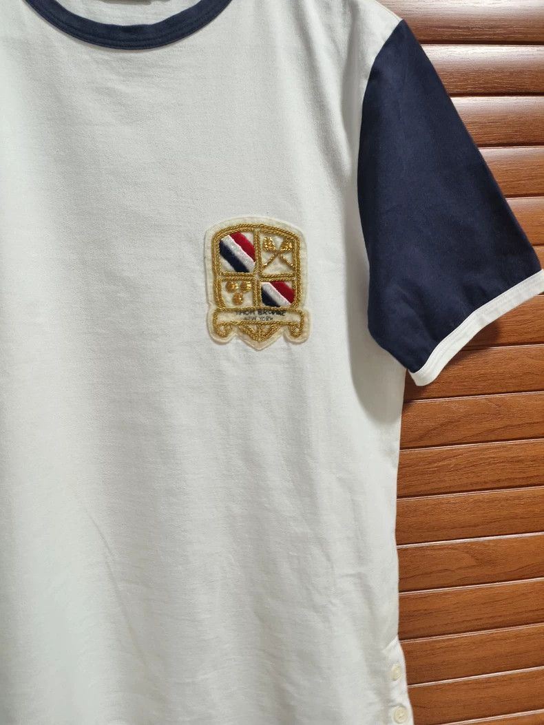 Thom Browne Thom Browne Round collar short sleeves Size US XS / EU 42 / 0 - 4 Thumbnail