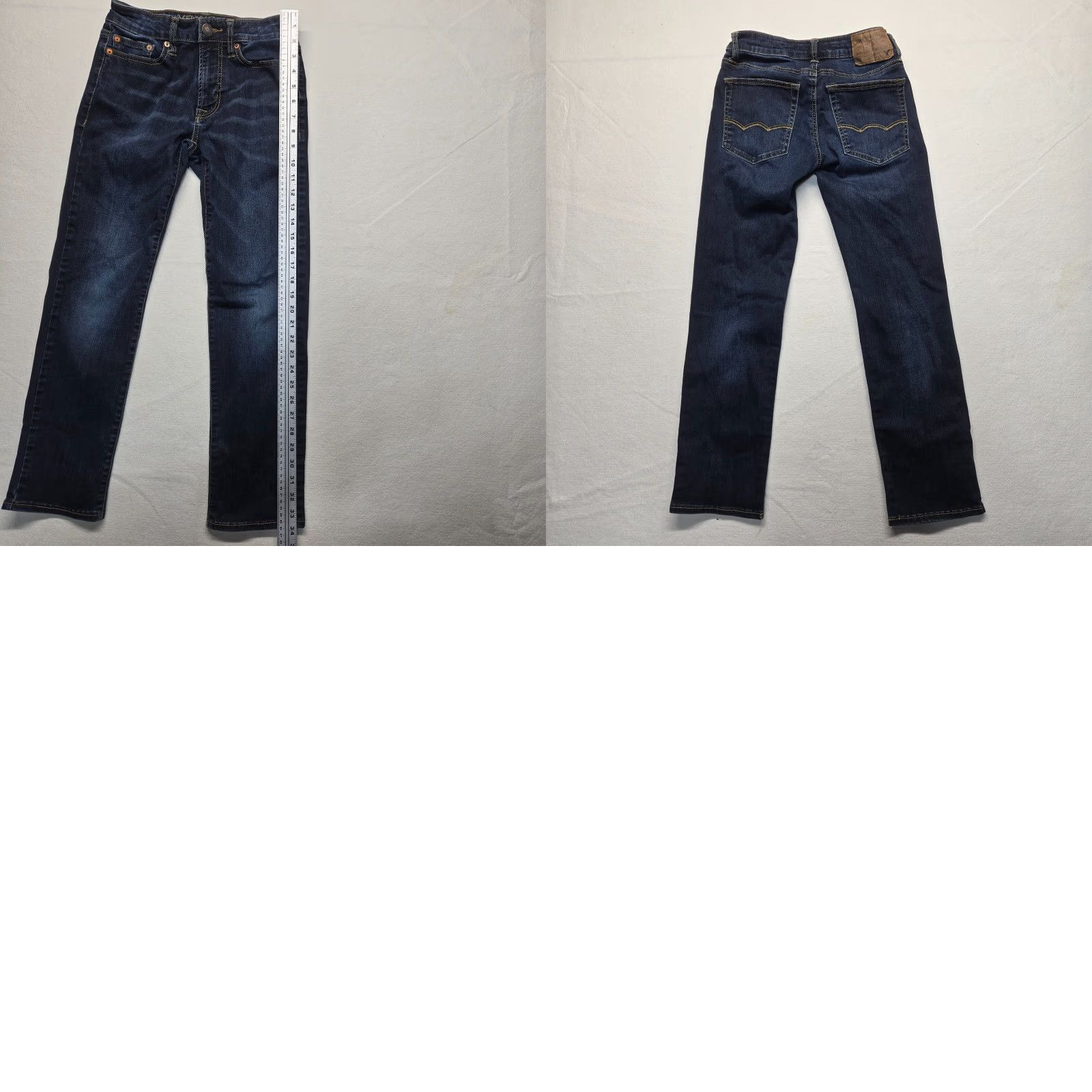 American Eagle Outfitters American Eagle Outfitters Jeans Men 26 x 28 Slim Straight Denim Blue 5-Pocket Design Size US 26 / EU 42 - 8 Thumbnail
