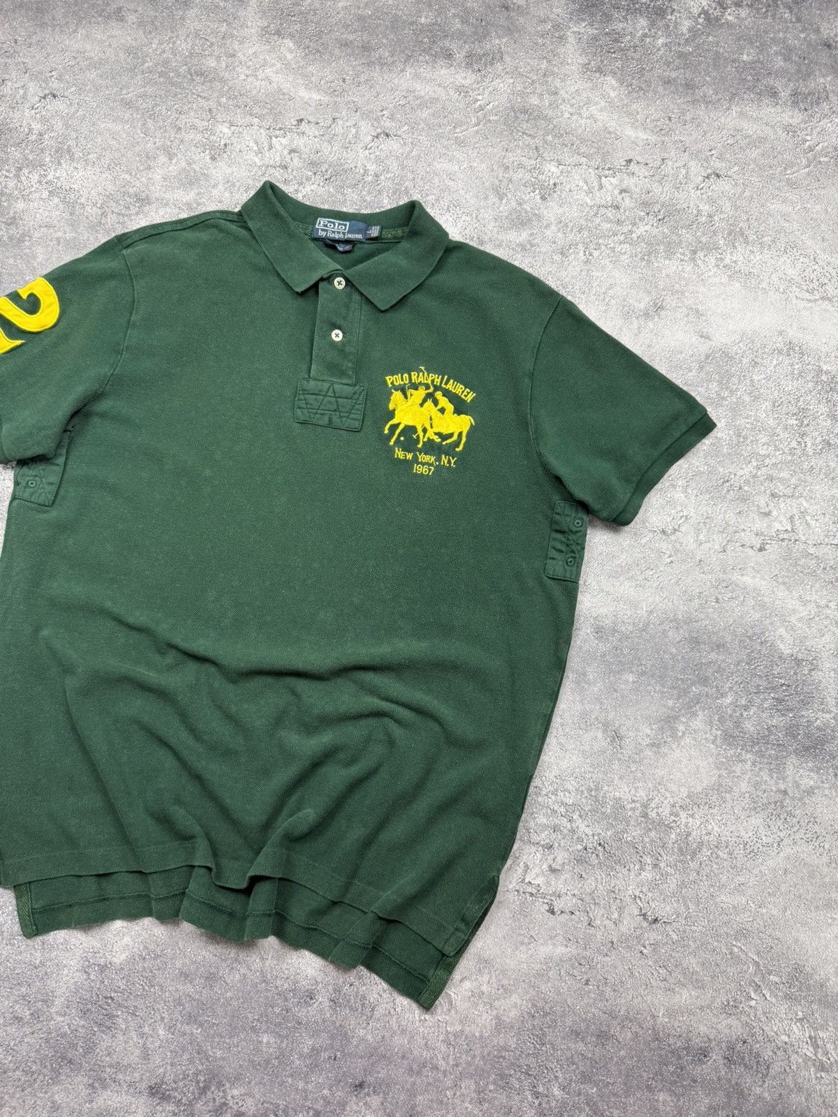 Polo Ralph Lauren Vintage Polo Ralph Lauren New York Polo T-Shirt Chief Keef Size US L / EU 52-54 / 3 - 4 Thumbnail