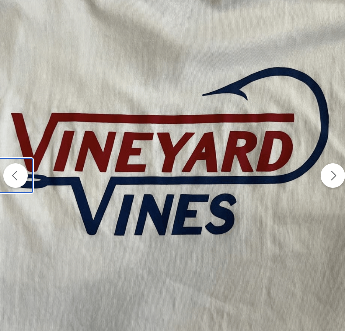 Vineyard Vines Vineyard Vines Mens Hook Navy and Red T Shirt Size US M / EU 48-50 / 2 - 5 Thumbnail
