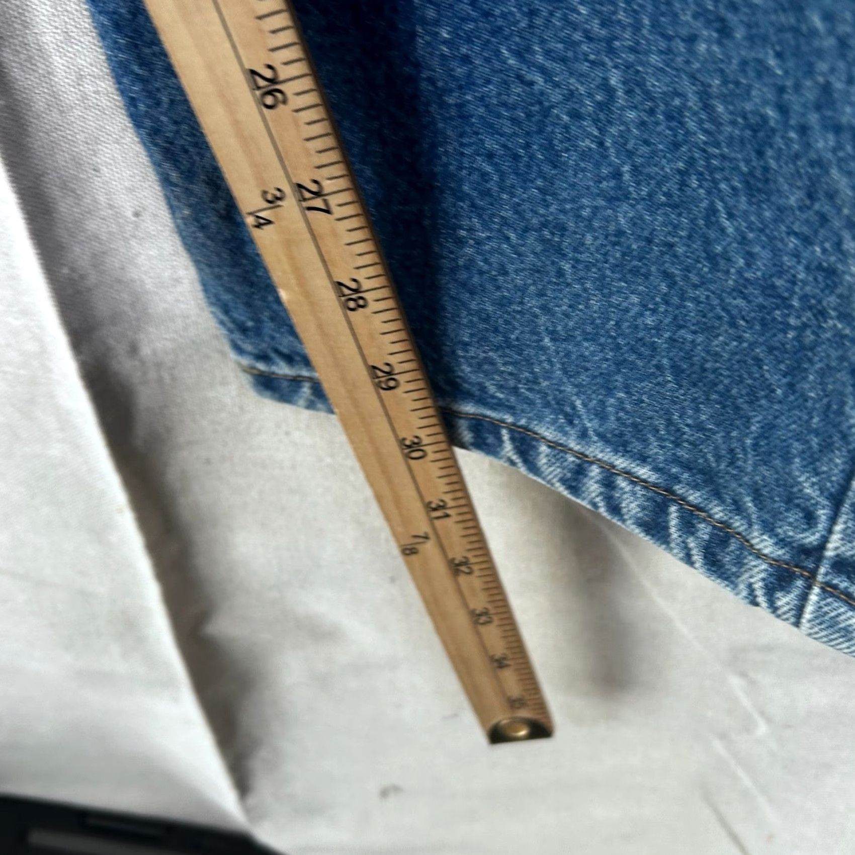 Carhartt Carhartt Jeans B17DST Relaxed Fit Denim 38x30 Mens Medium Wash Blue Workwear Jeans Size US 38 / EU 54 - 6 Thumbnail