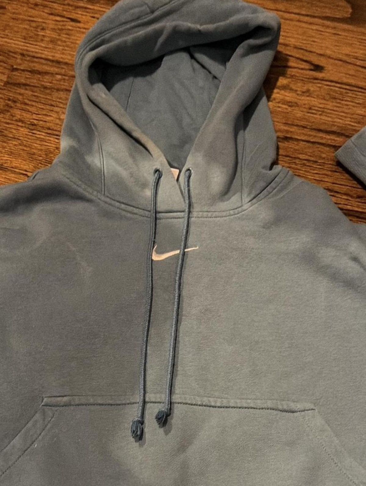 Nike Oversized Blue Nike Hoodie Size L / US 10 / IT 46 - 2 Thumbnail