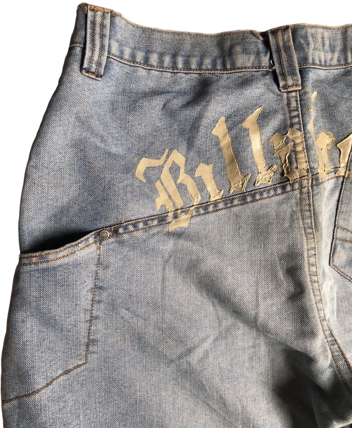 Billabong × Vintage Billabong spell out banana cut denim pants Size US 30 / EU 46 - 8 Thumbnail