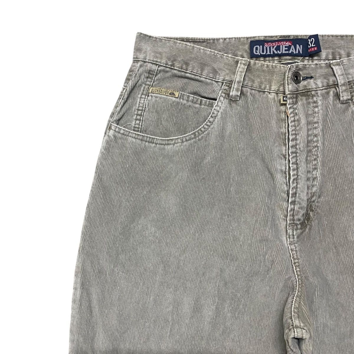 Quiksilver Vintage Quiksilver Corduroy Baggy Jeans Size US 32 / EU 48 - 4 Thumbnail