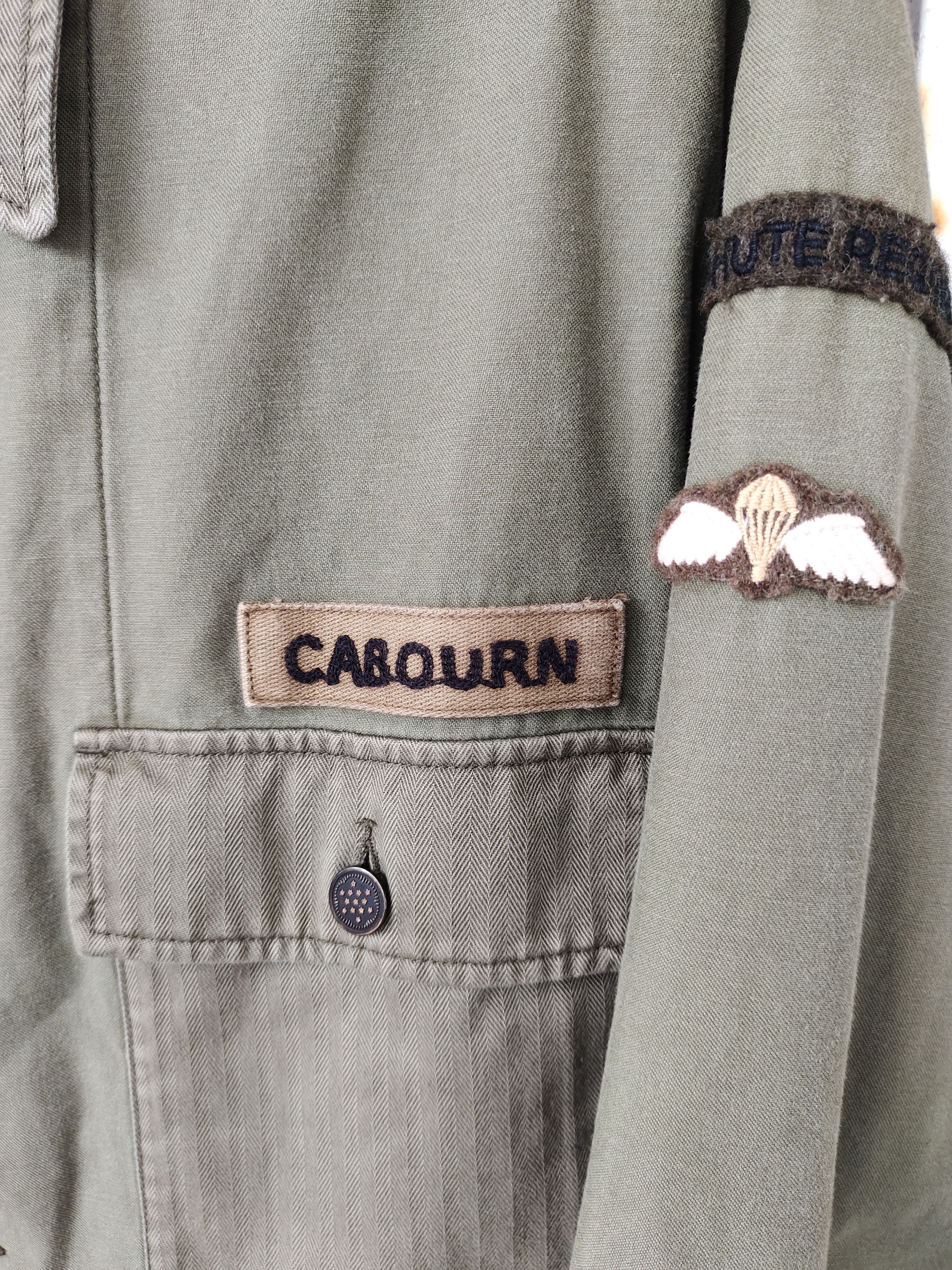 Designer × Japanese Brand × Nigel Cabourn Nigel Cabourn Military Cotton/Herringbone Jacket Size US M / EU 48-50 / 2 - 3 Thumbnail